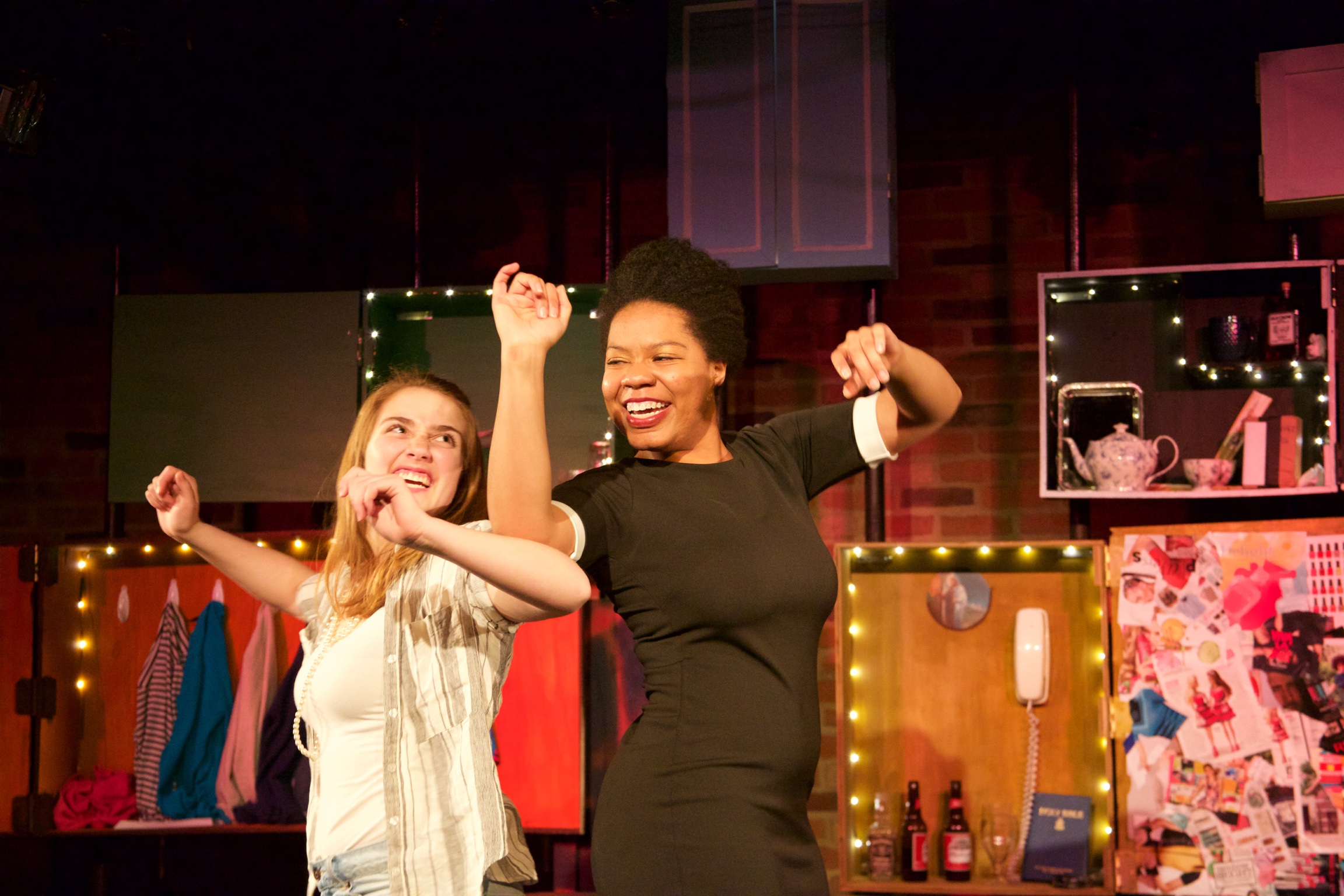 Astrid ( Sarah Chapin ) and Olivia ( Zina Ellis ).