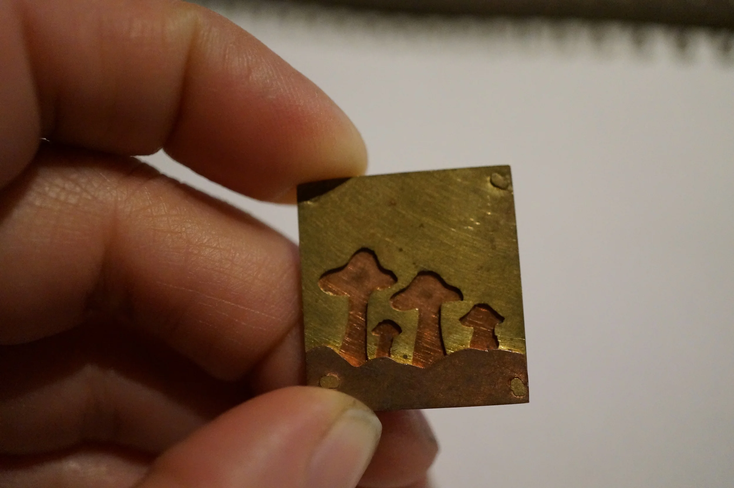 Riveted Brass Copper Pin DIY Workshop