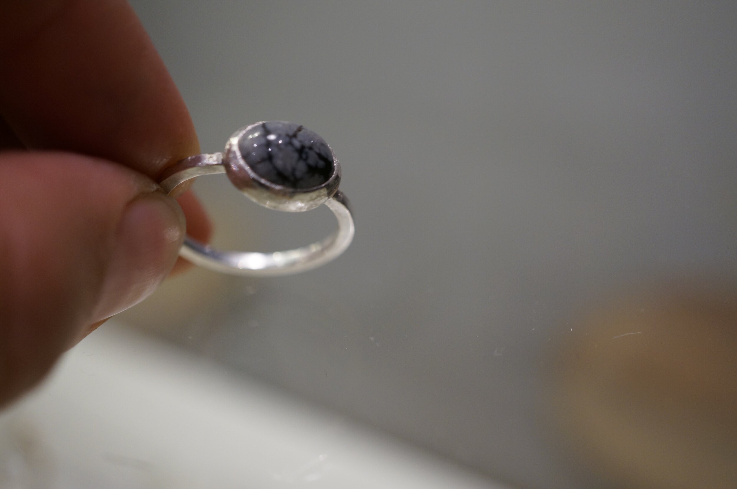 Bezel Set Cabochon Silver Ring DIY Workshop