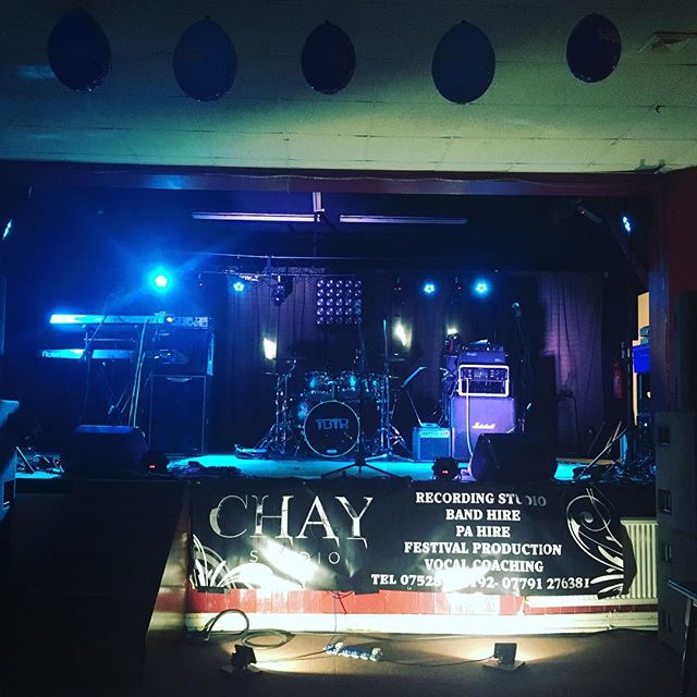 Last night&rsquo;s stage for the LET&rsquo;S ROCK FOR CANCER IV FUNDRAISER! #spektrum #party #band #function #live #music #charity #fundraiser #concert