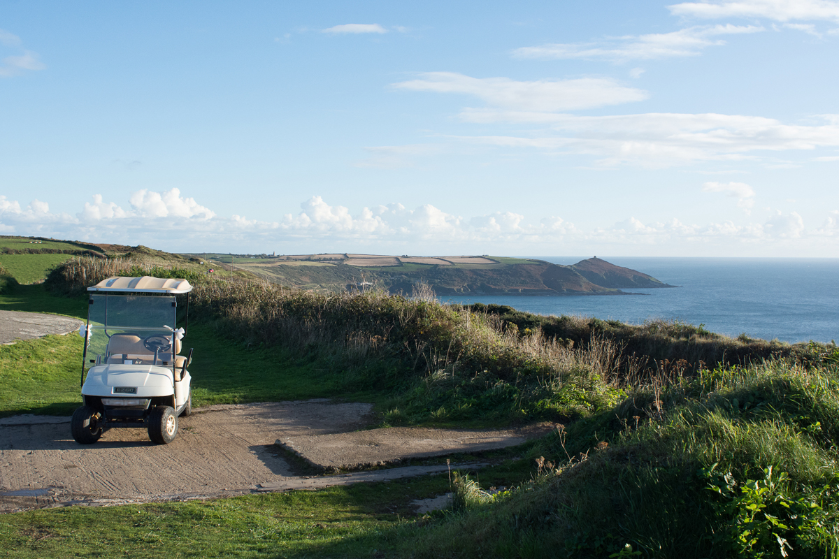 beautiful view from the whitsand bay fort clifftop