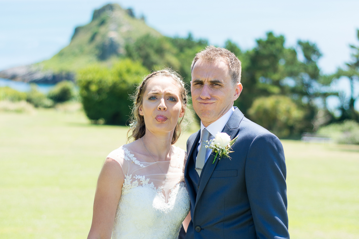 best silly faces at thatchers rock in Torquay