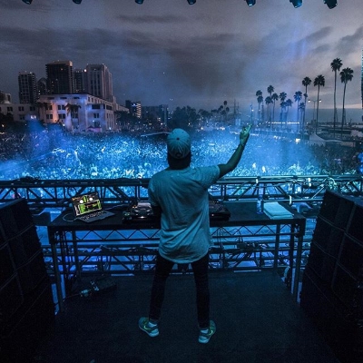 Roger and Kygo at the Greek Theatre