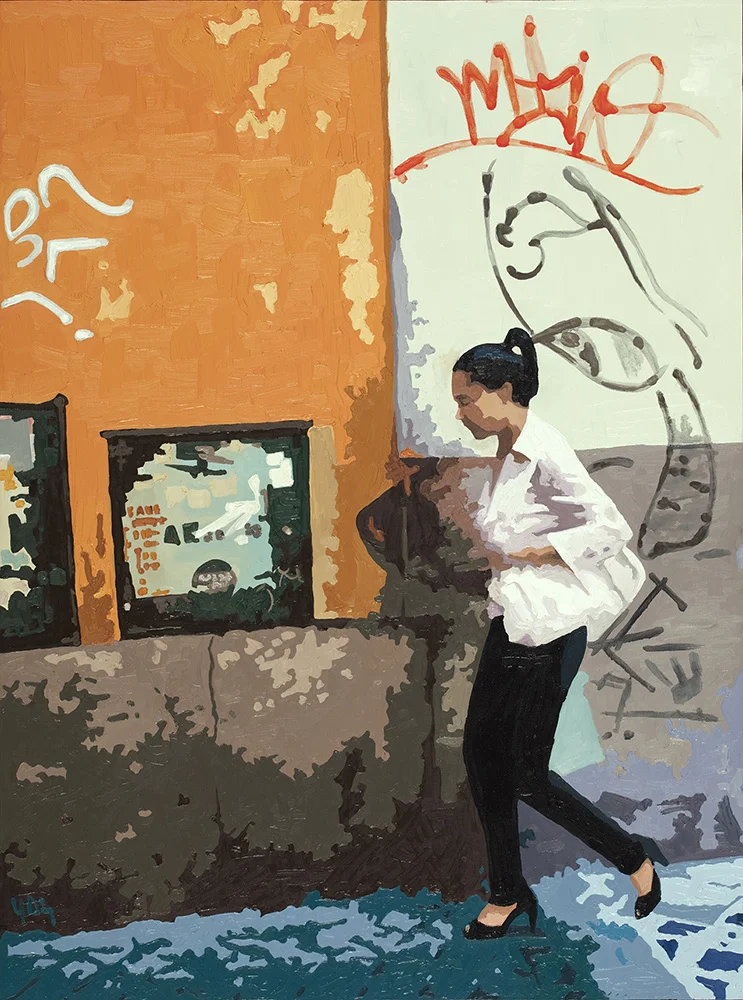 Woman in Alley (Rome)