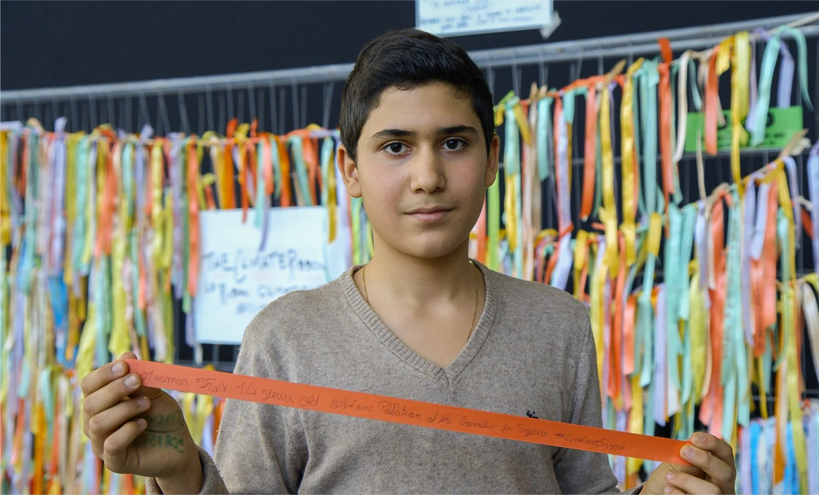 Carl, 14, Syria (currently living in Orleans, France)