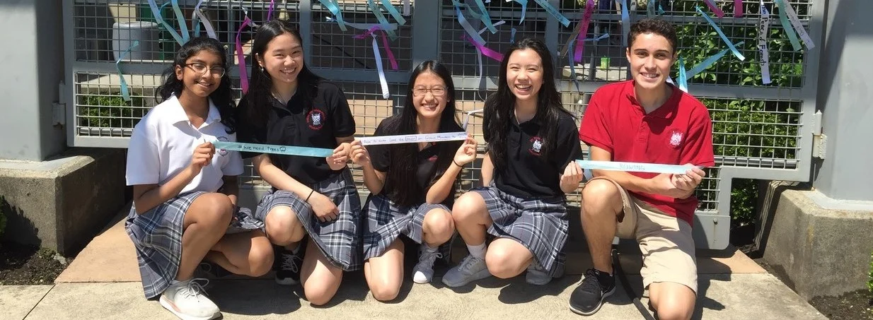All Students at St. Thomas More Collegiate Create Ribbons
