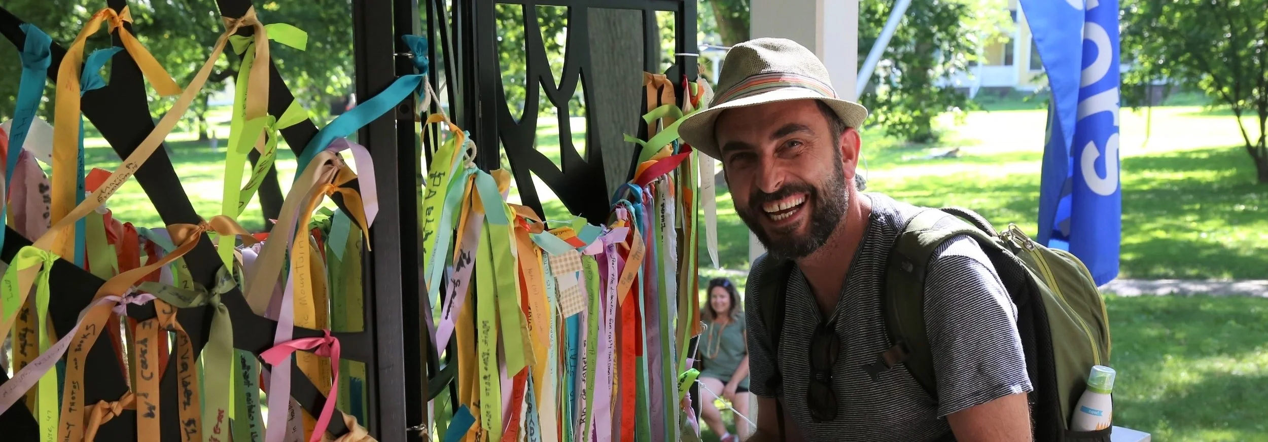 The Climate Ribbon at the House of Solutions, Governors Island