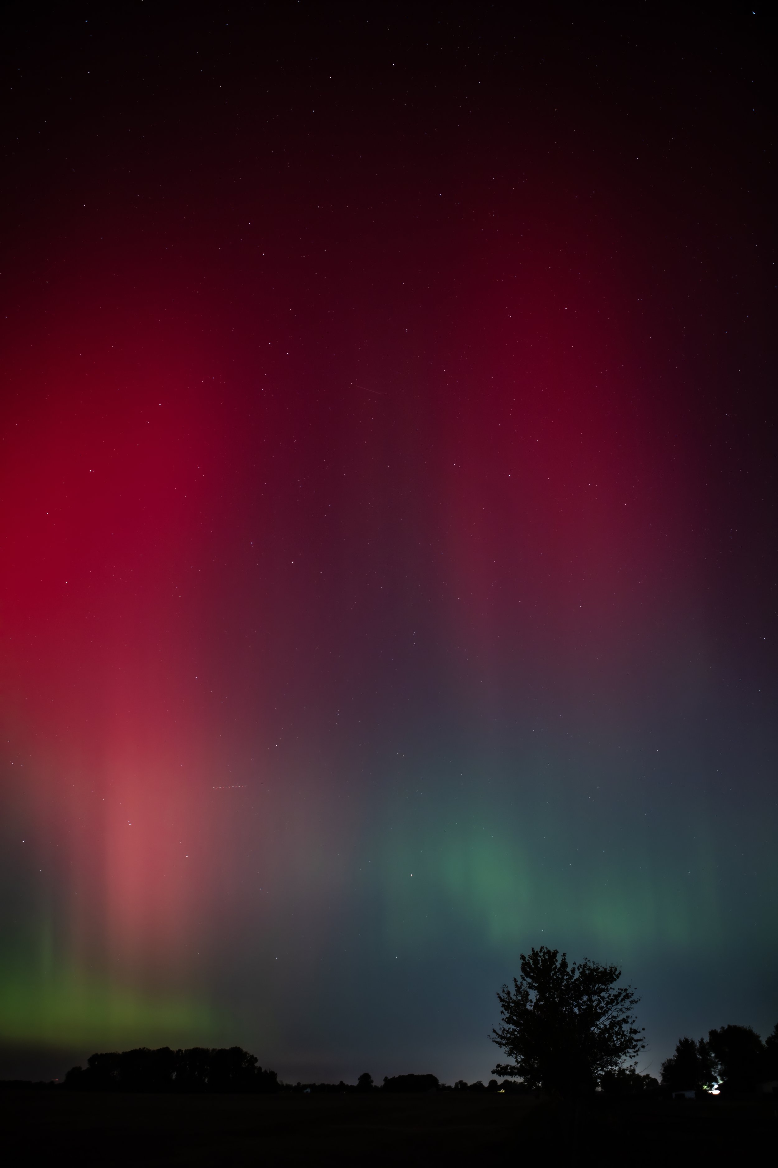 Indiana northern lights