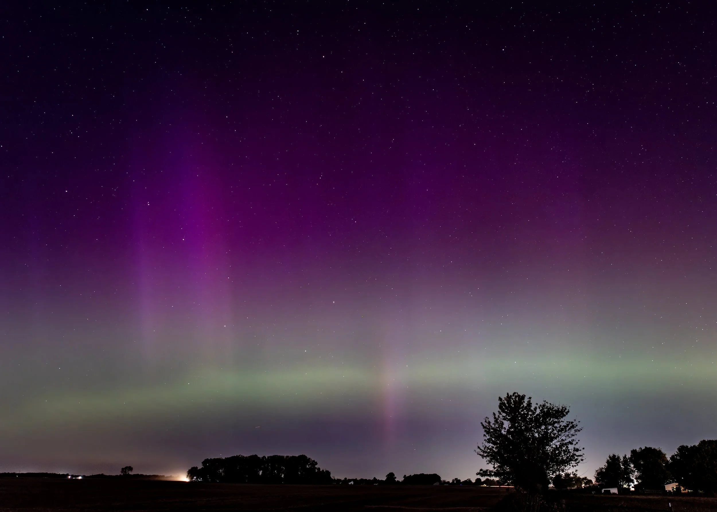 Indiana northern lights