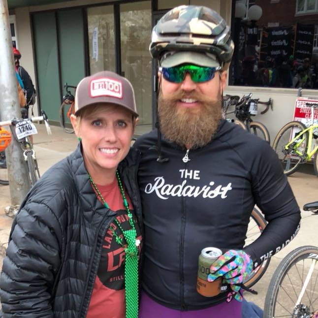 2018 Pat and Jane at finish