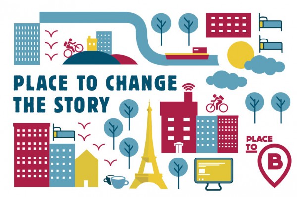 Place to B assist storytellers to tell the story of climate change and efforts to come to terms with it in venues other than the official one of COP21. 