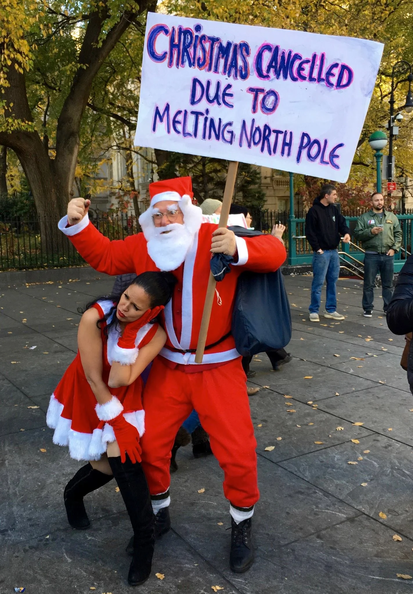 November 30, 2015, Climate Change March, New York City&nbsp;