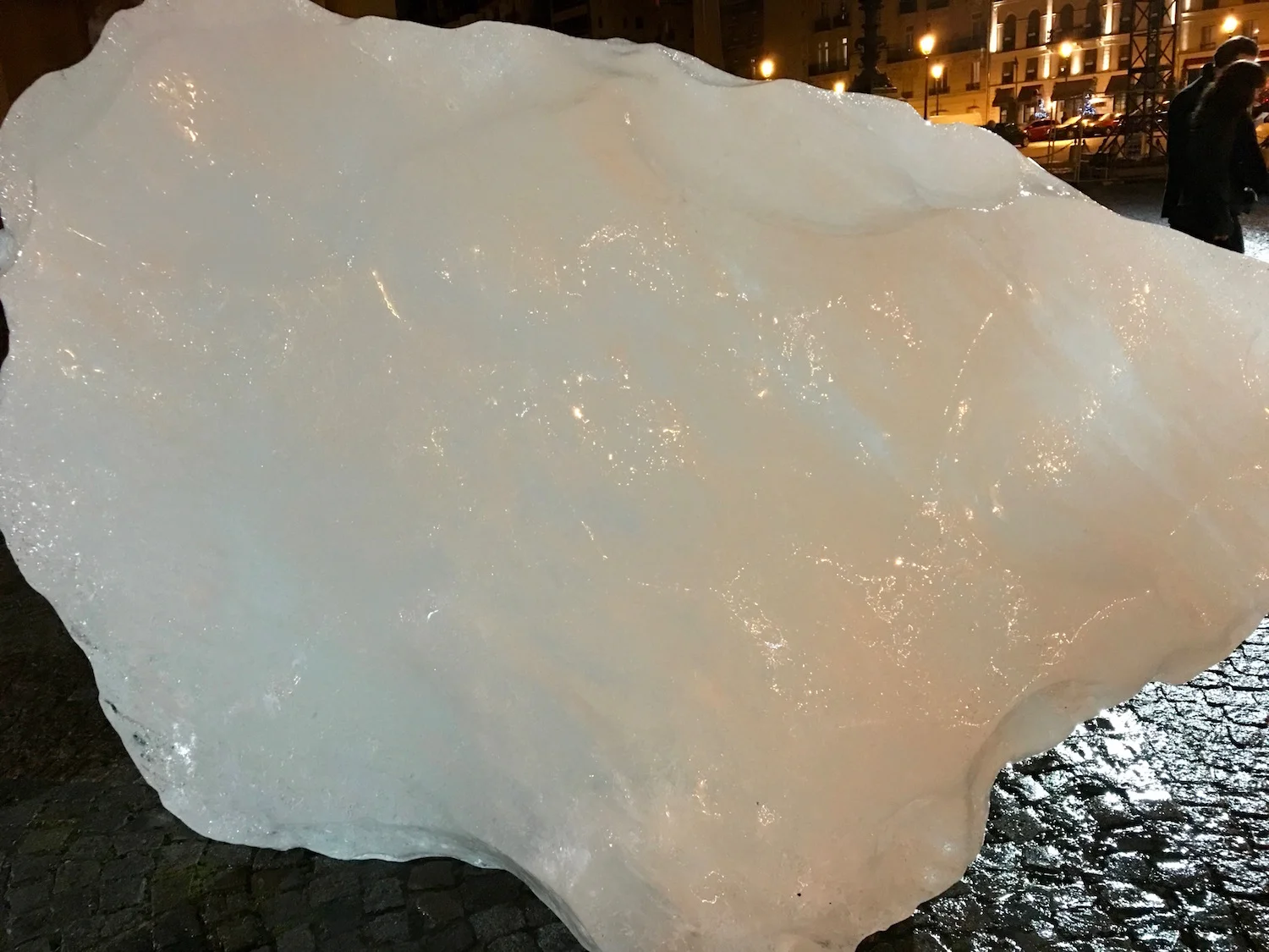 The blue hues are characteristics of glaciated ice.&nbsp;