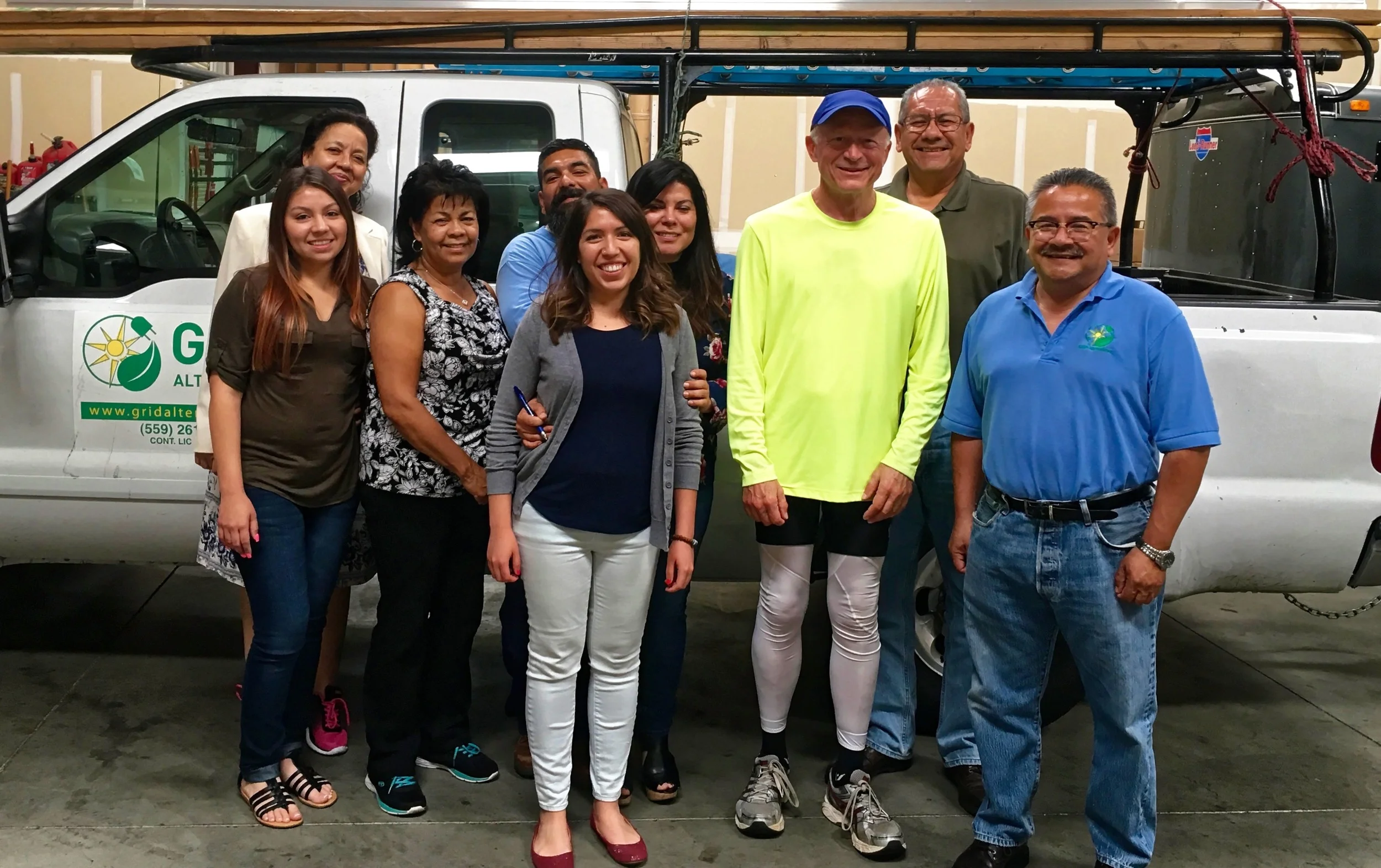 The GRID staff that were around during my visit to Fresno. What a warm group of people!&nbsp;