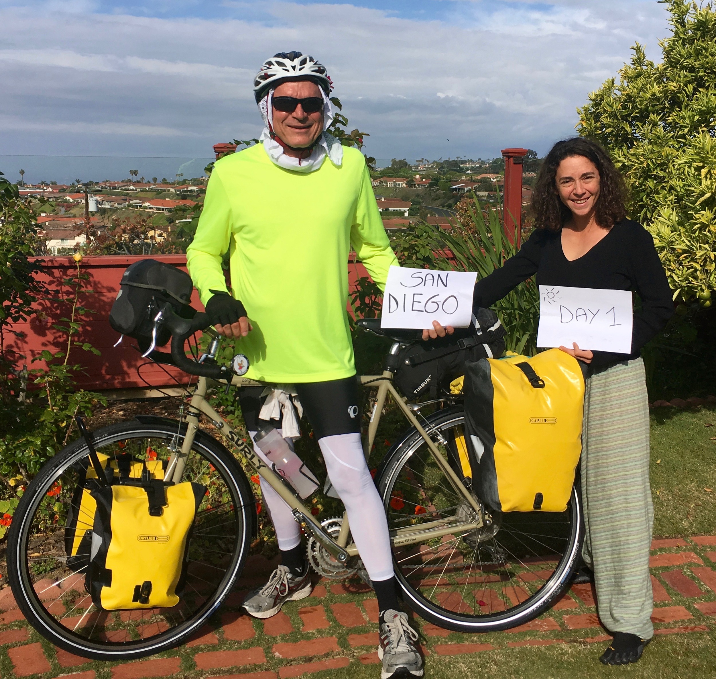 Me with Laura Galavis, a Solar Installation Supervisor (SIS) at GRID, San Diego. 