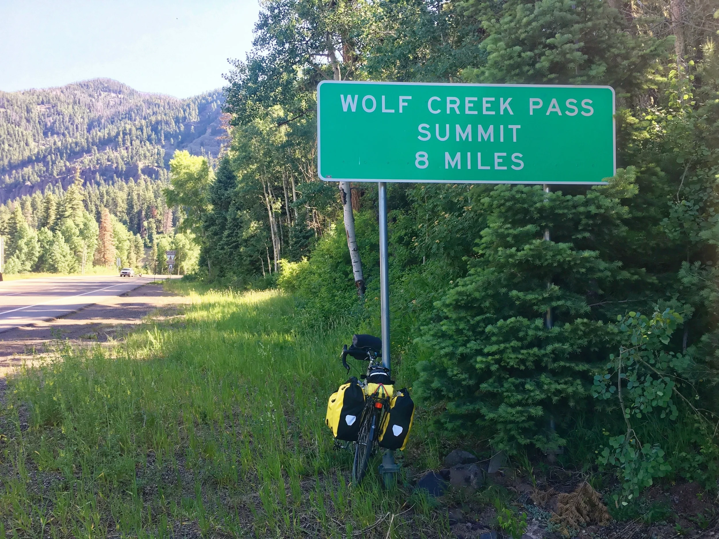 8 miles plus 8% grades = tired guy .