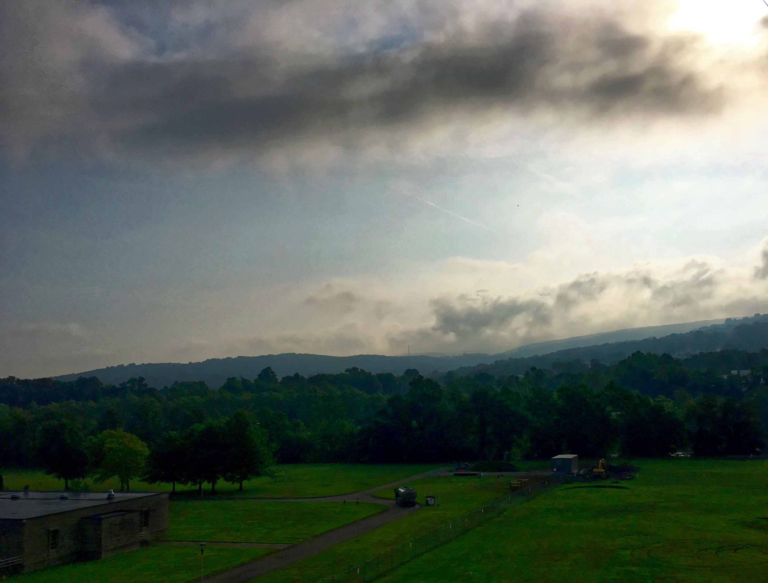 One of the earlier views of the day about 50 miles in on the GAP Trail. 