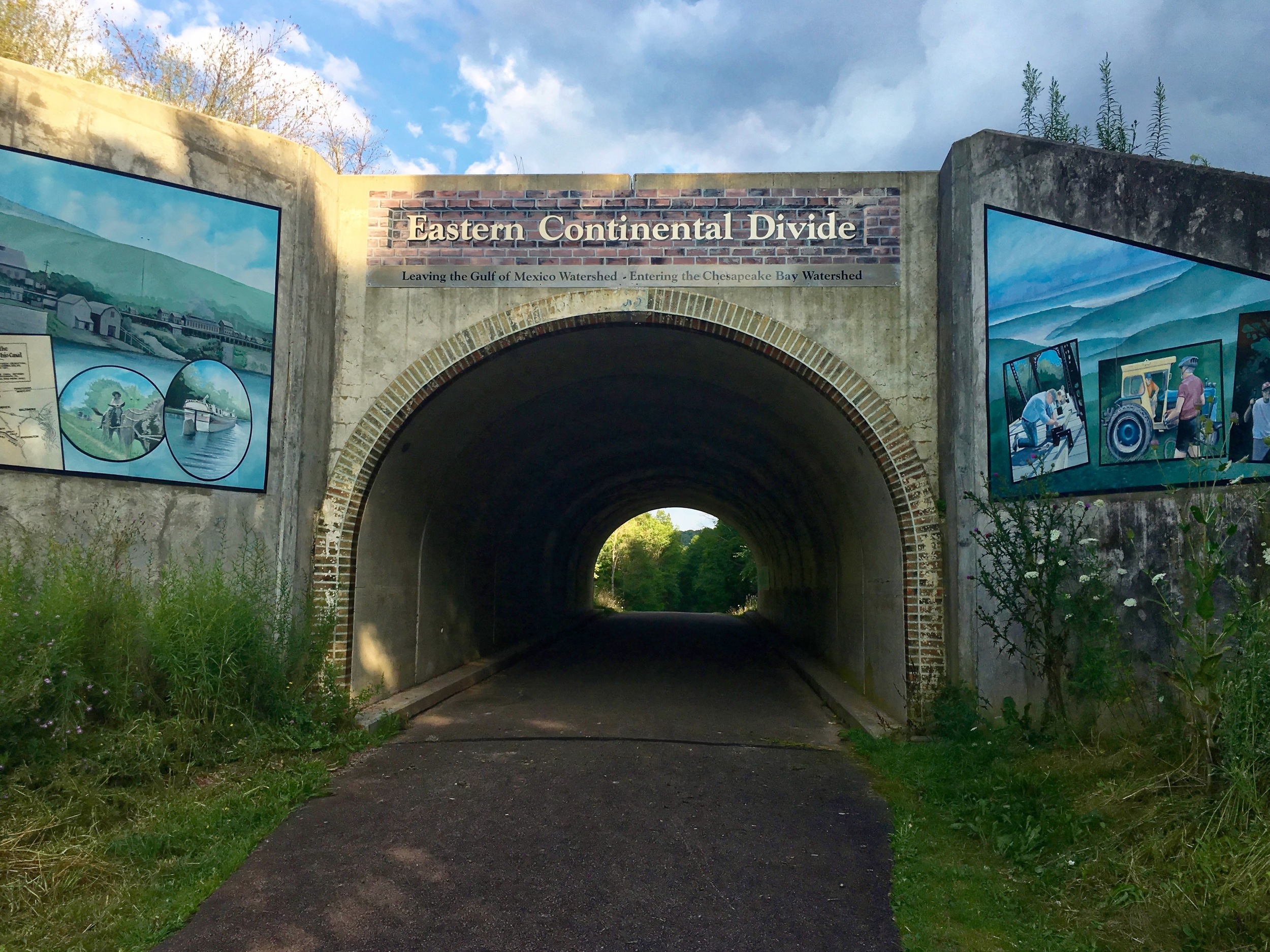 The Eastern Divide on the GAP Trail. 