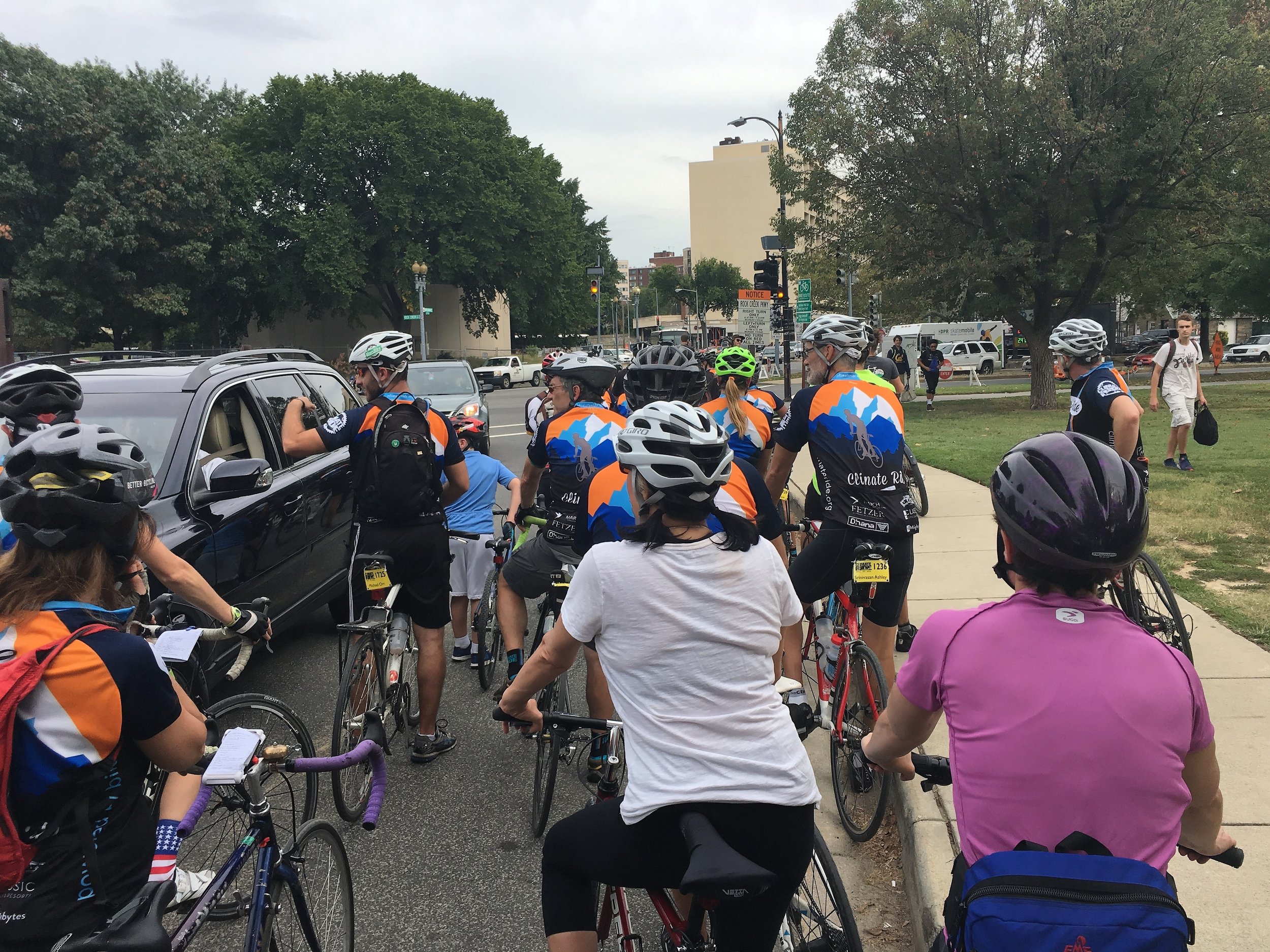 On the way to the Capitol