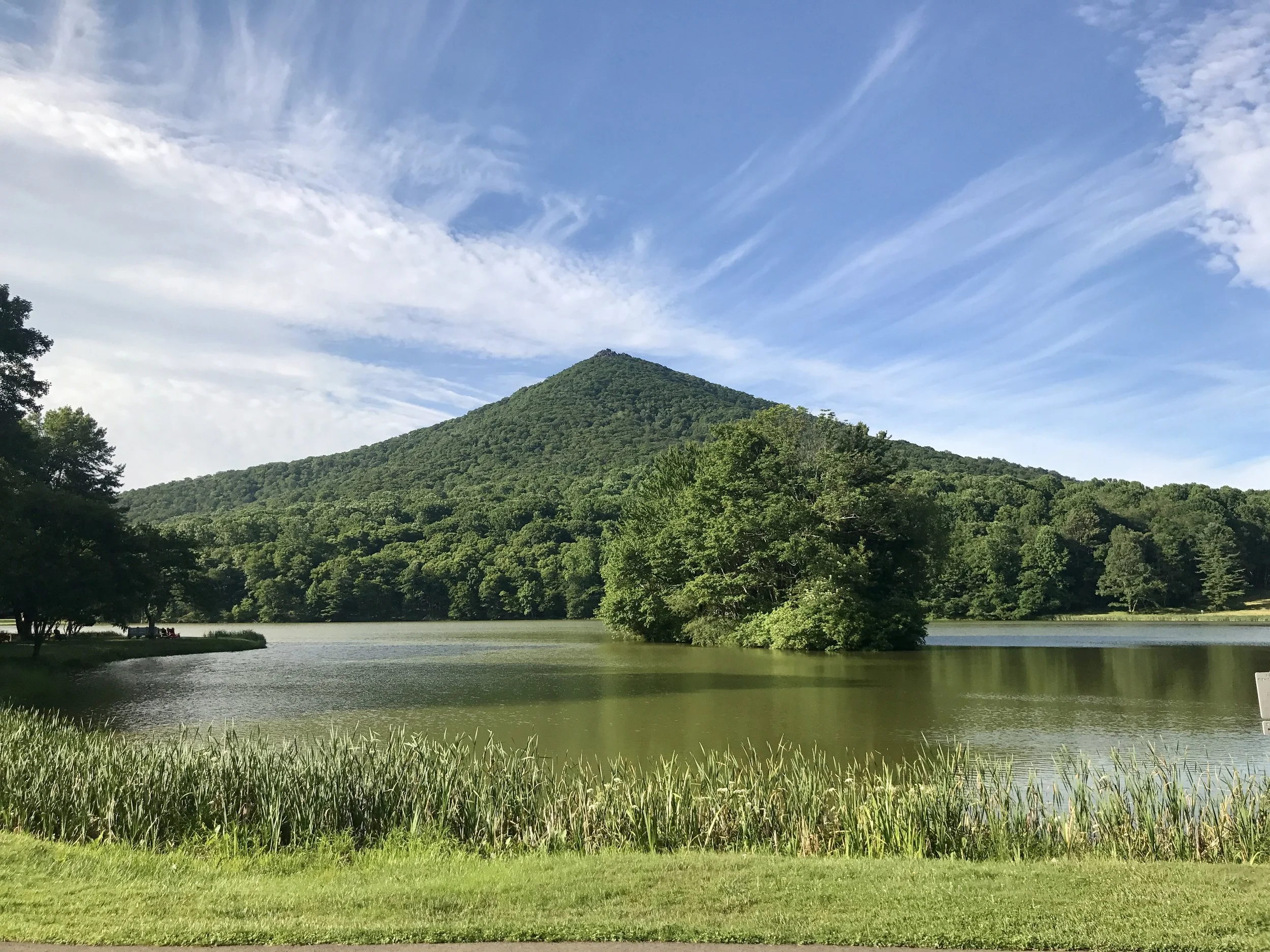 One of the Peaks of Otter. 