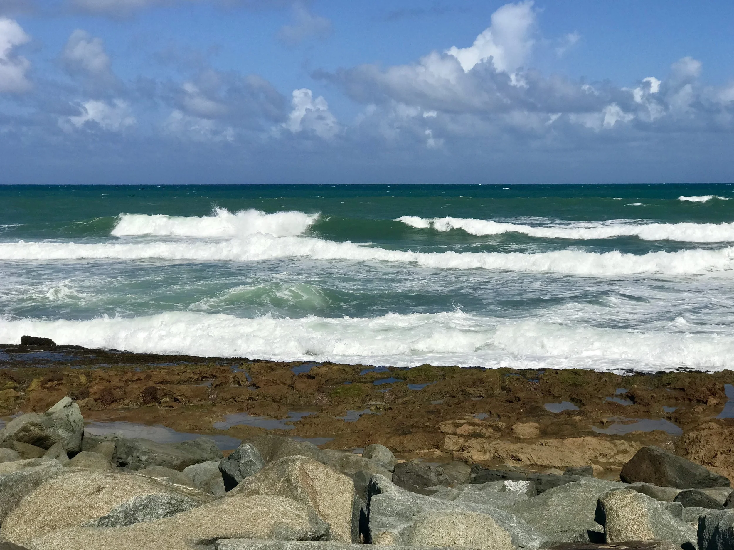 Typical view on the Océano Atlántico. 