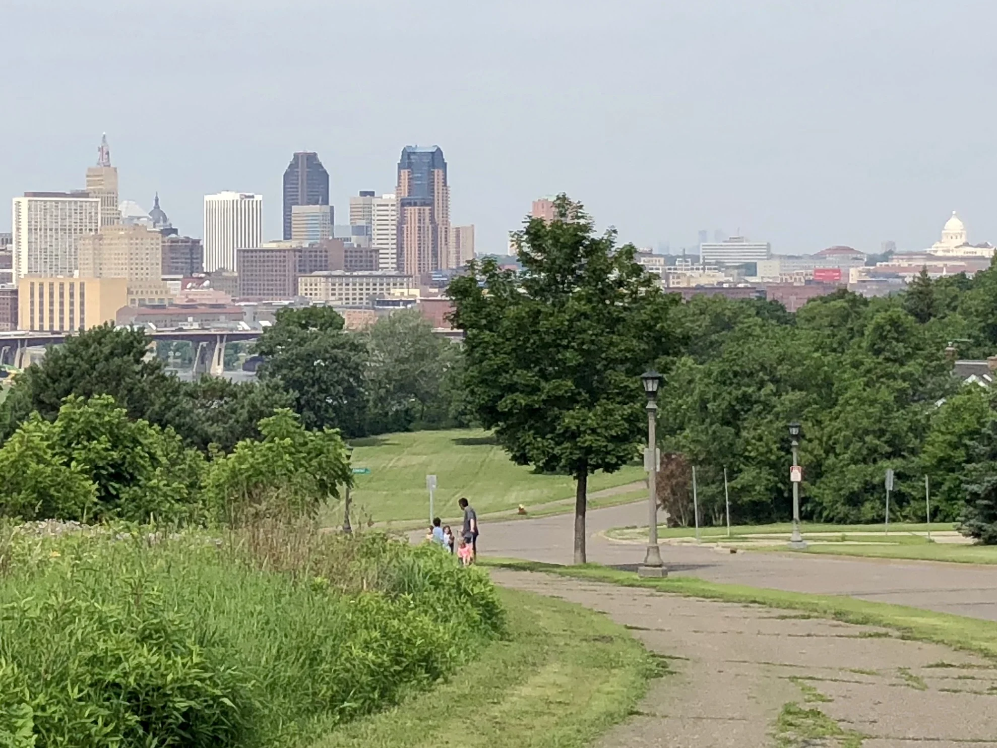 Minneapolis vies with Portland for the most bike friendly city in the US; I was able to travel through much of it on bike paths. They are plentiful and well kept. 