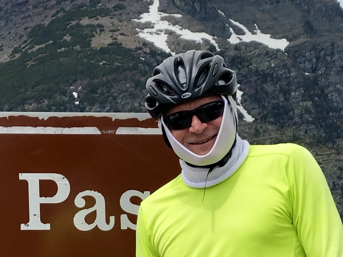 At Logan Pass on the Continental Divide, elevation 6646 ft.
