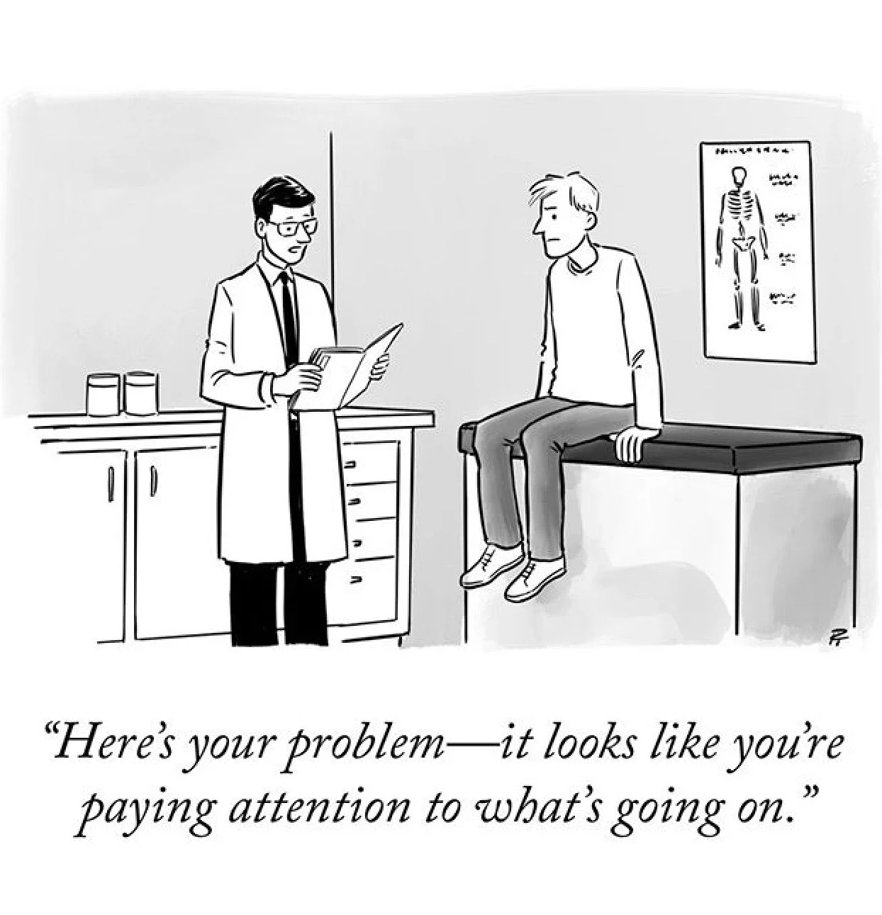 From the New Yorker, late June, 2018.  