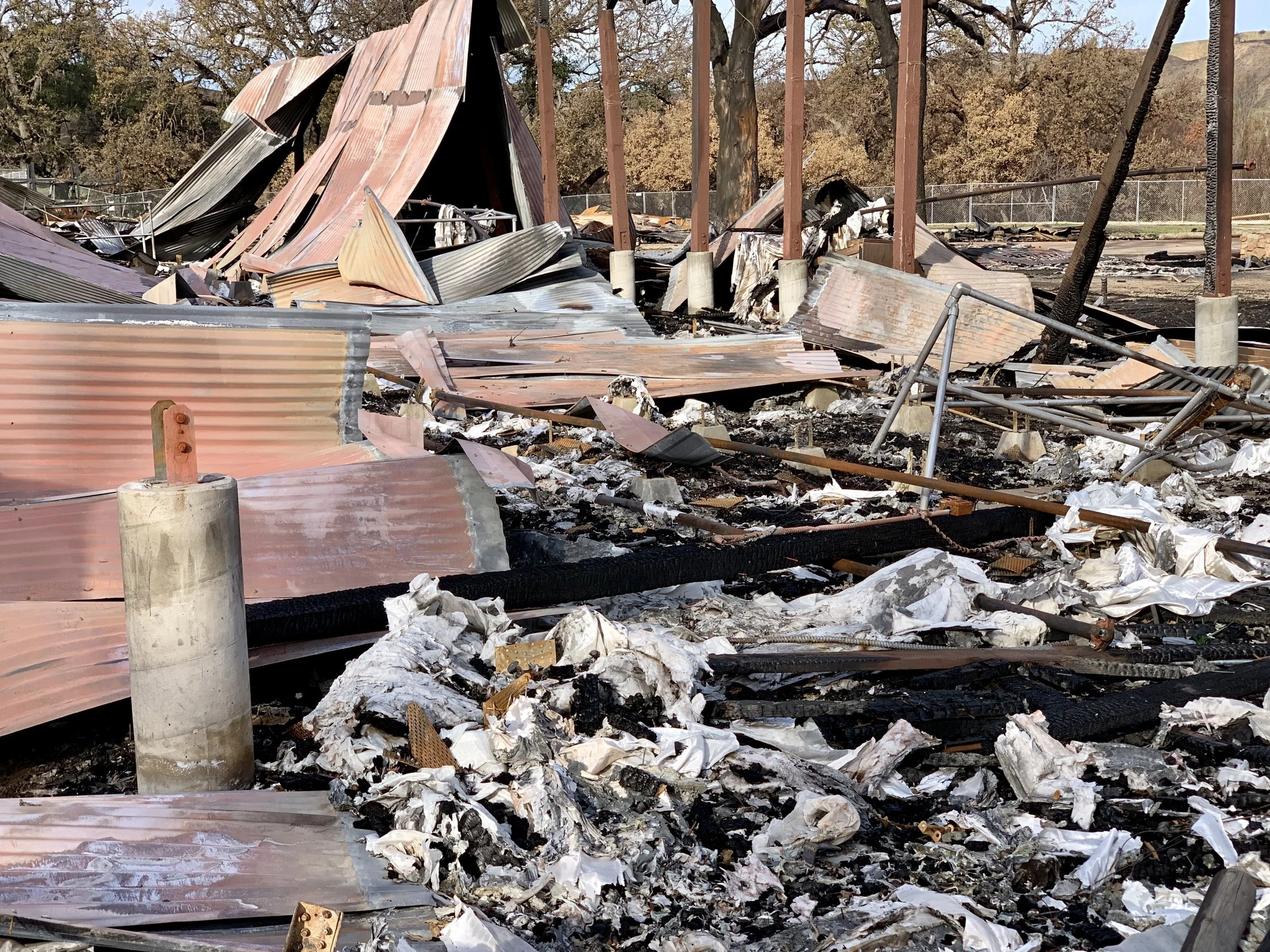 More debris.