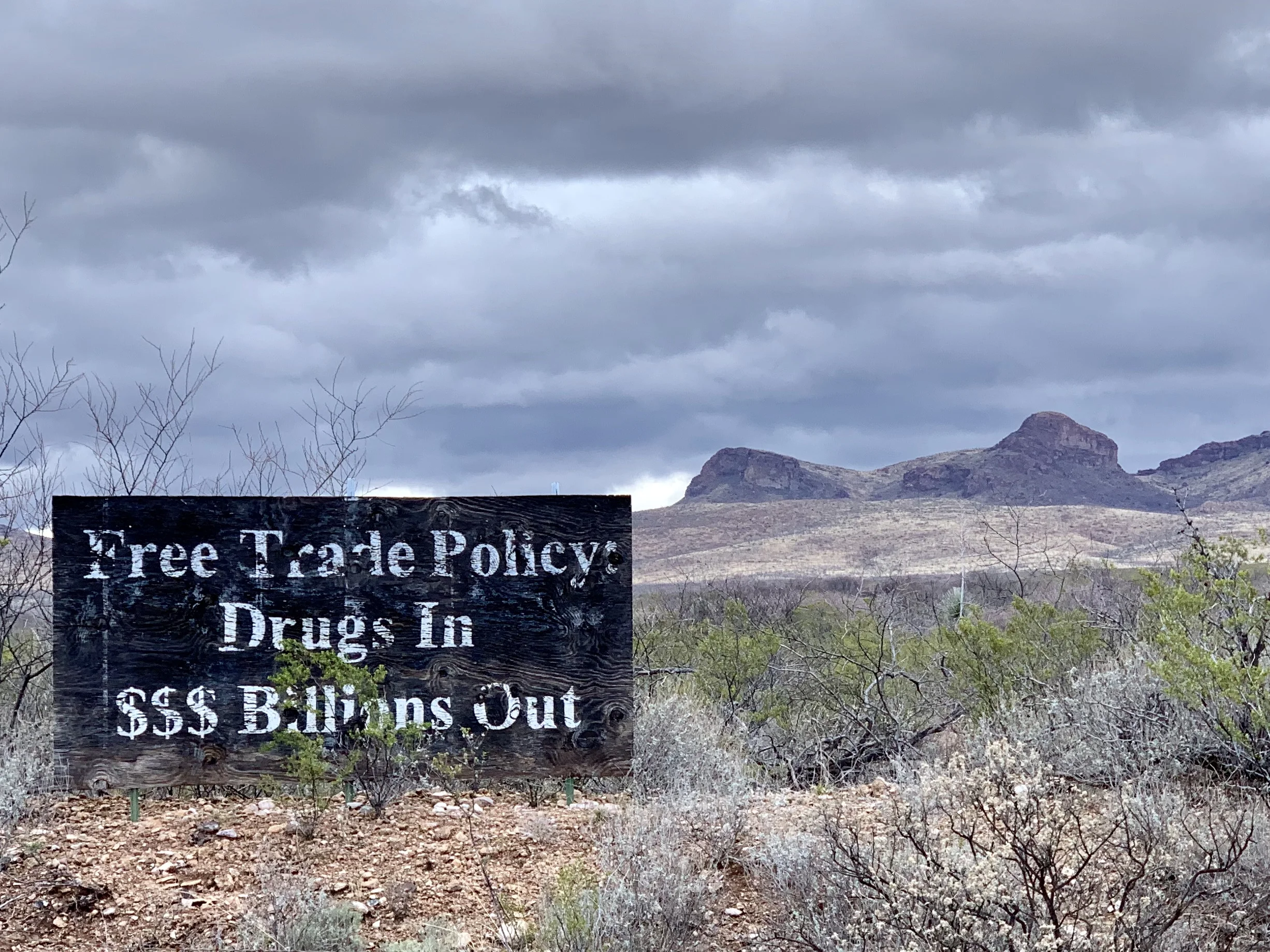 Someone's view of US trade policy.