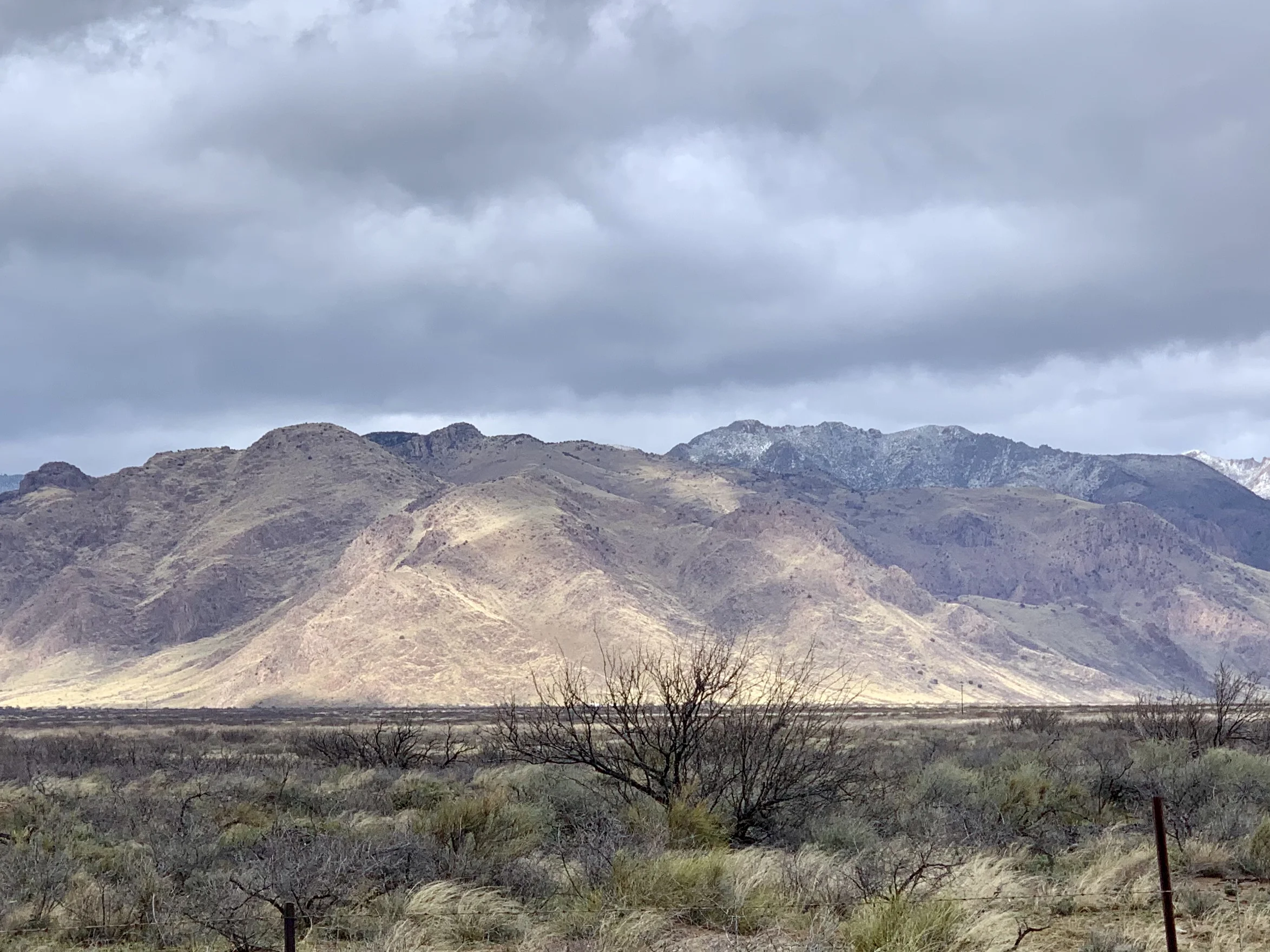 I had this view for about 20 miles as I headed northeast.