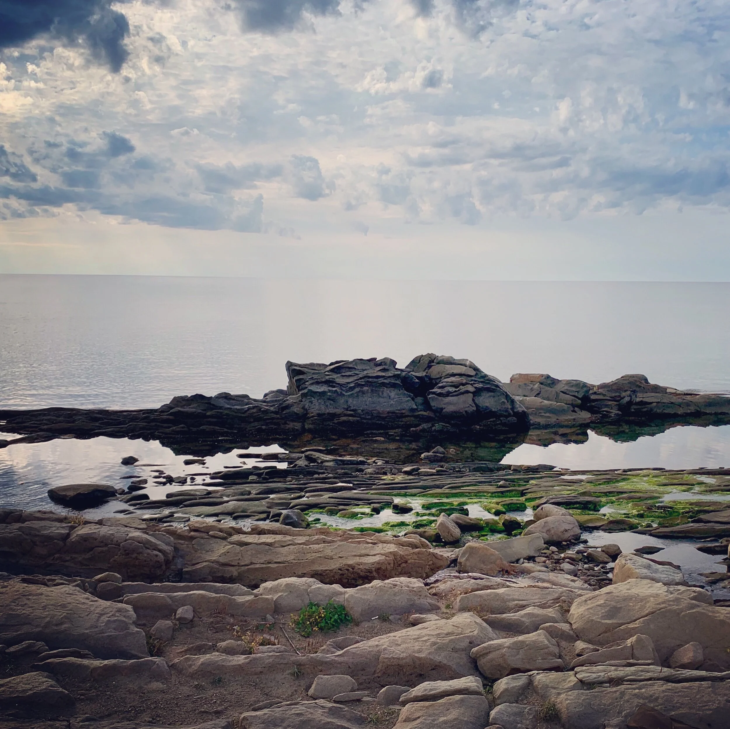The coast near Chetticamp, Nova Scotia.