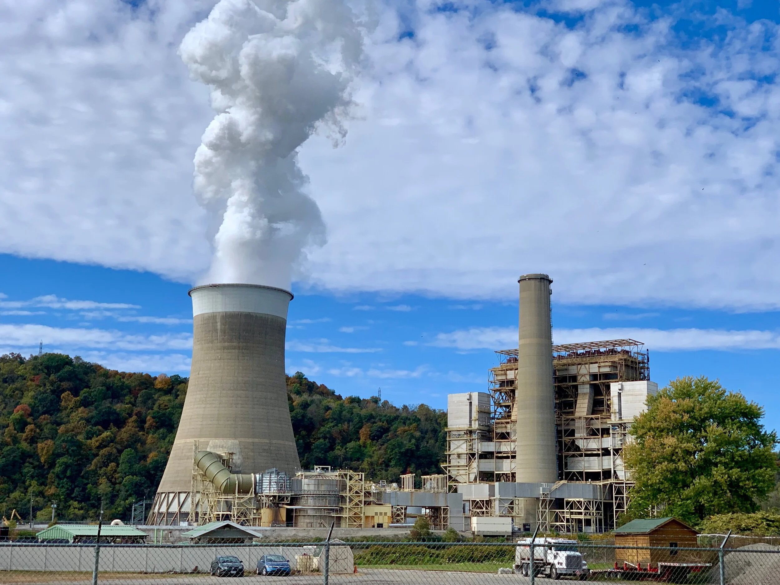 The Cardinal Operating Company, a plant north of Wheeling where coal is made into coke for steel manufacturing. In the 1990’s there were over 100,000 jobs in the steel industry in this valley; now there are about 10,000 jobs.