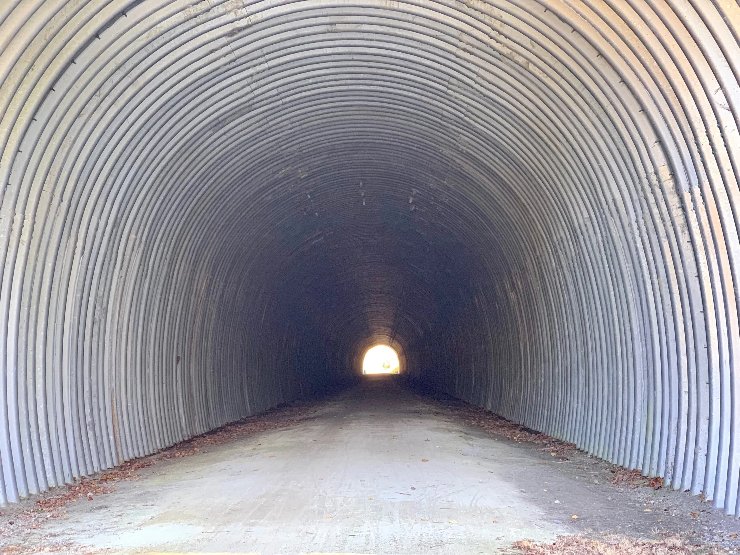 The big savage tunnel is the longest of three on the GAP Trail.