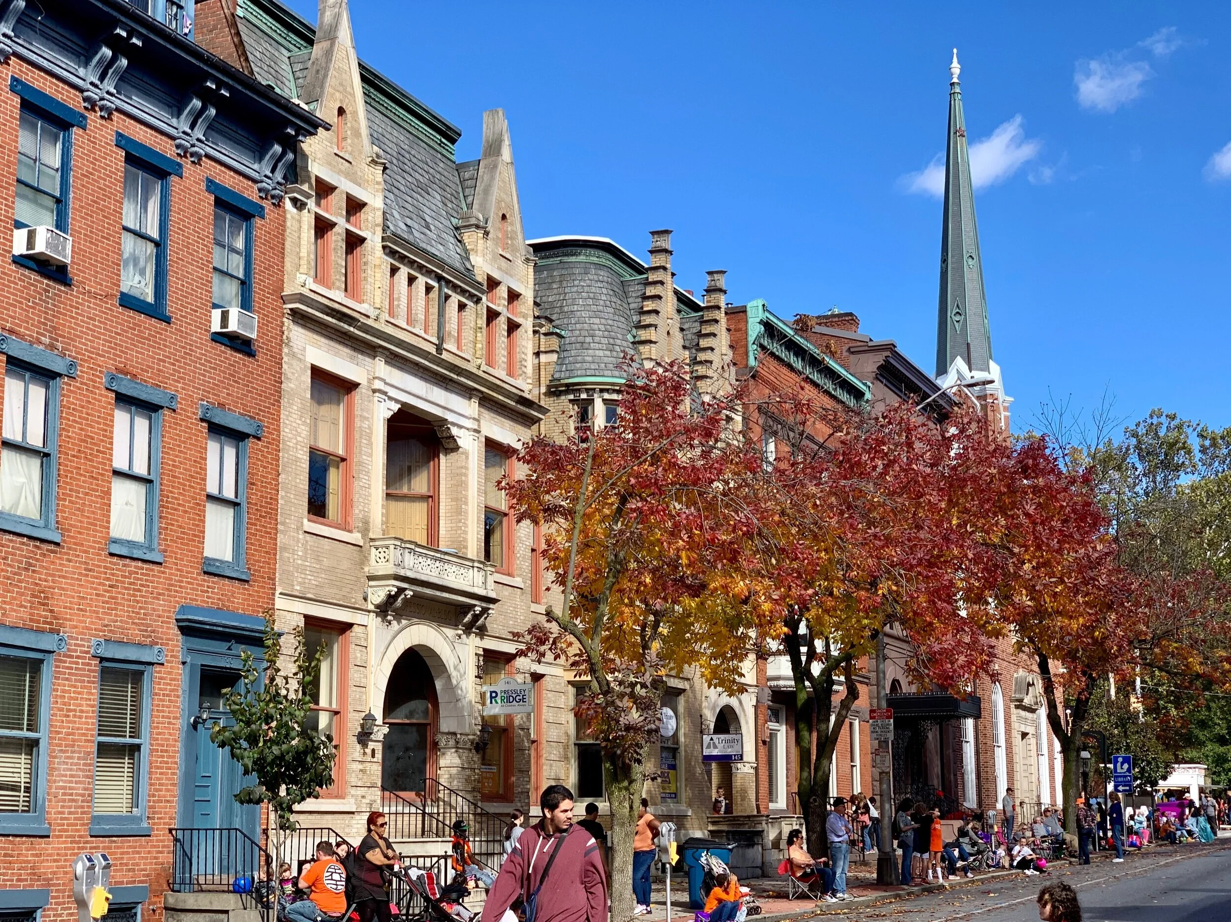 York, PA, has a current population of about 40,000, making it slightly larger than my home town of Galesburg, IL. It was obviously a wealthy and bustling town at one time; the 19th and early 20th century downtown architecture is both sensational and…