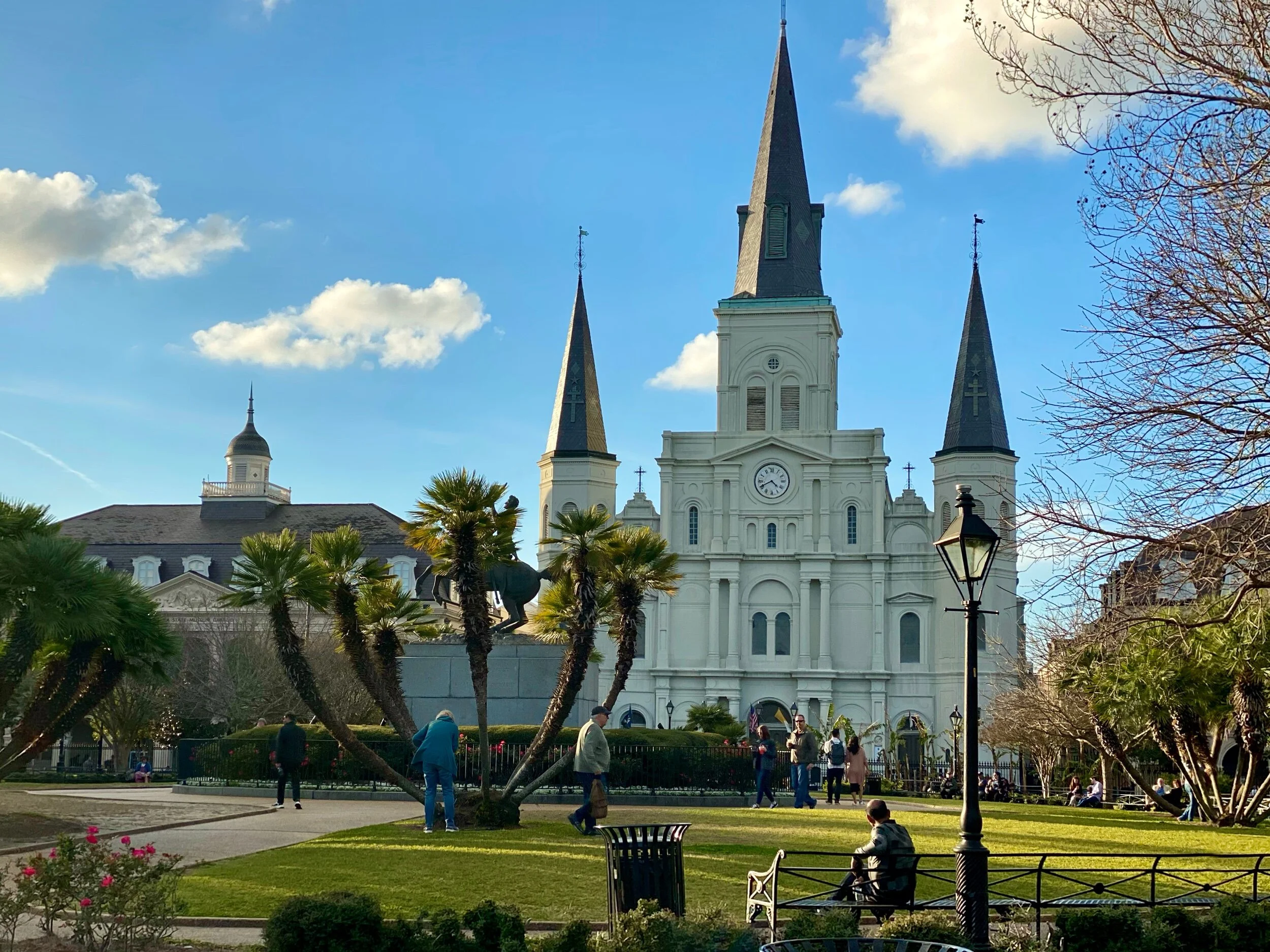 The Cathedral in Jackson Square, New Orleans, LA