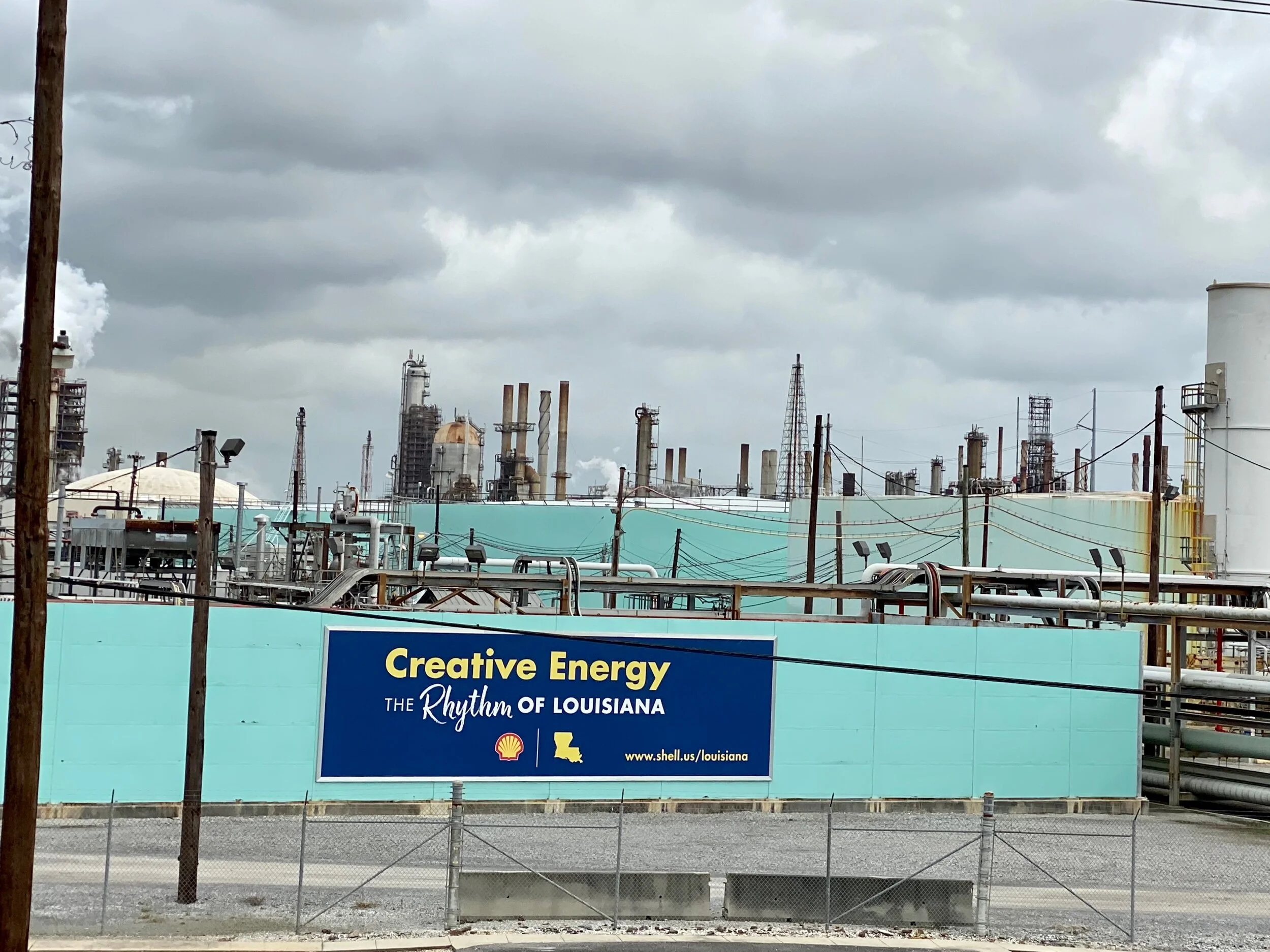 Oil plant just northeast of NOLA on the Mississippi River.