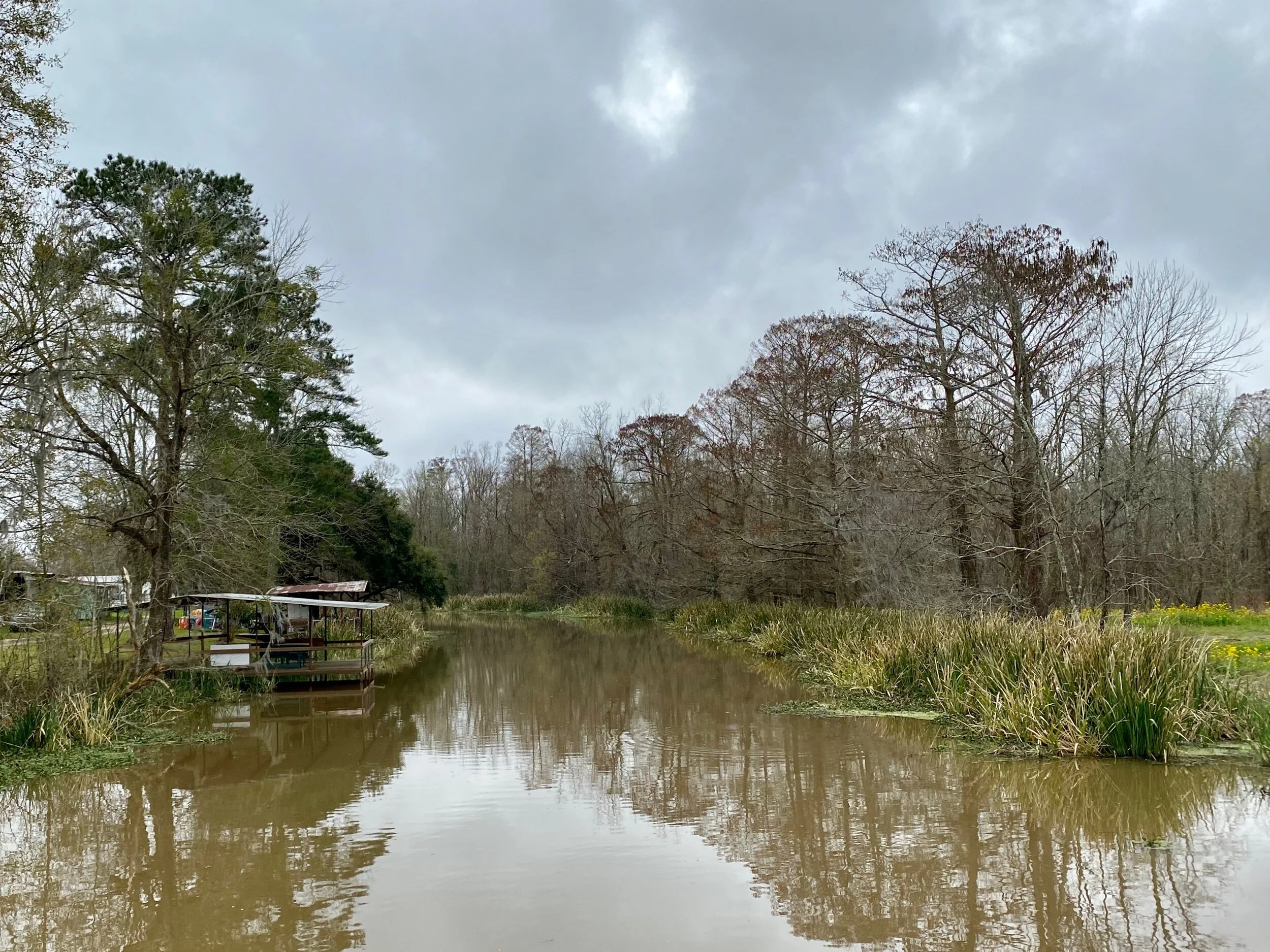 Bayou Country about 150 miles southwest of New Orleans.
