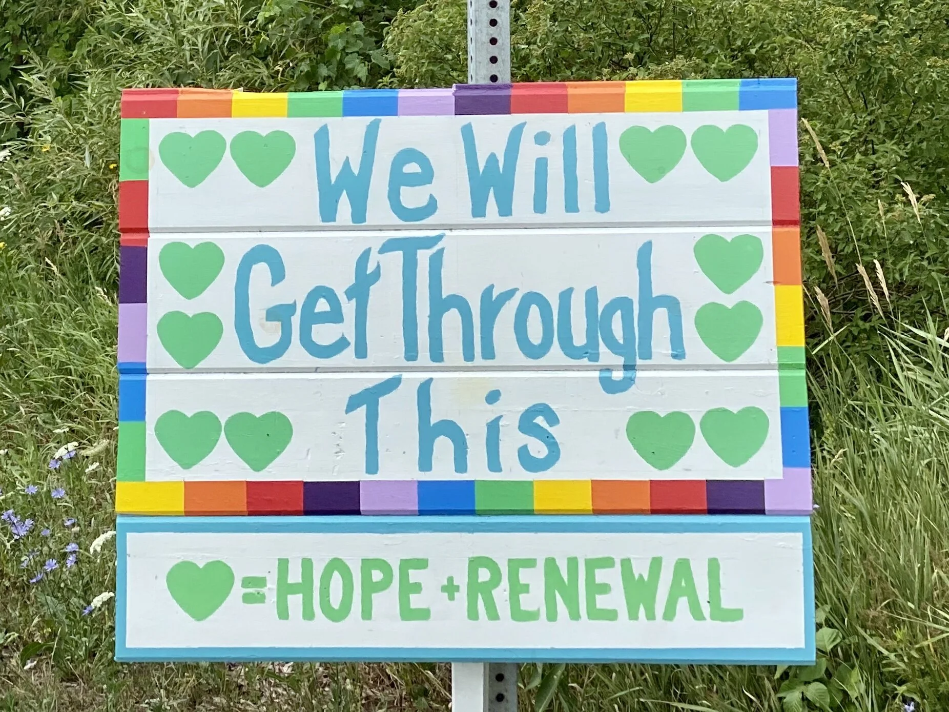 Seen by the roadside on Isle la Motte, Vermont.