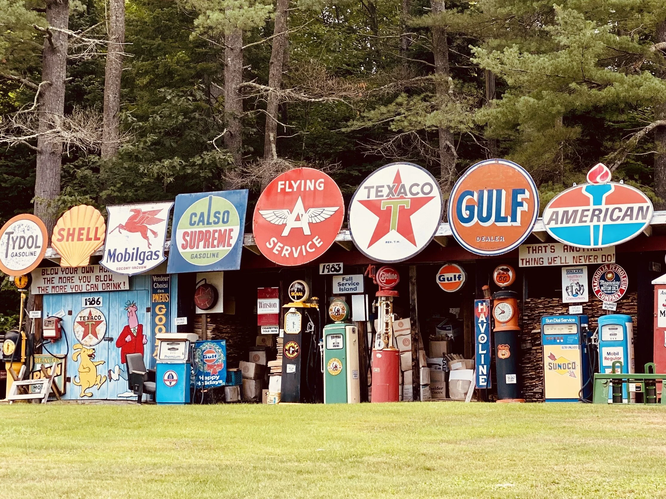 Seen outside Littleton, New Hampshire in the White Mountains. .