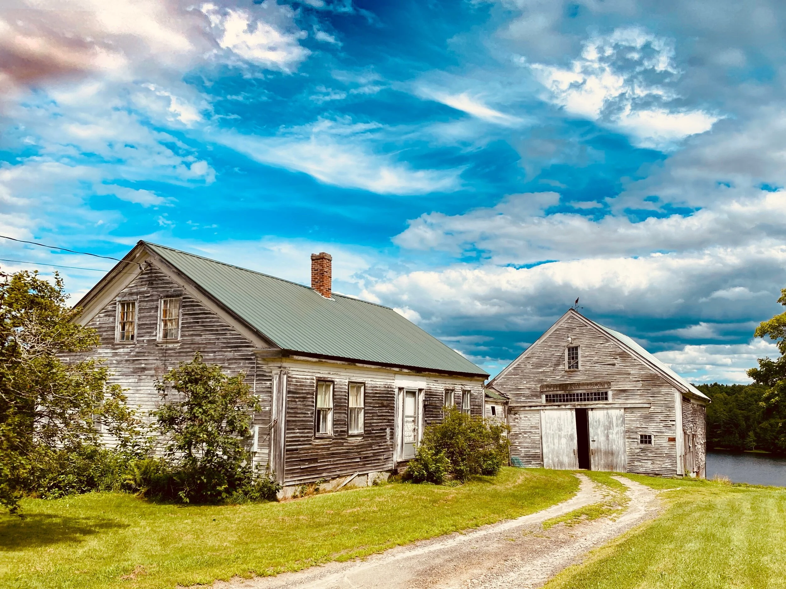 Near Farmington, Maine.