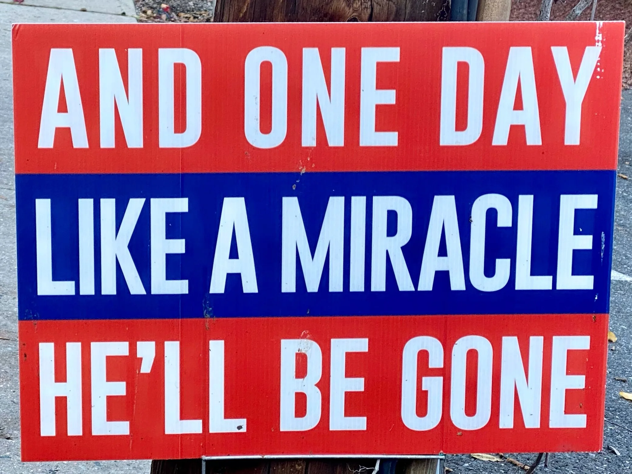 …As will COVID-19 after a robust vaccination program. And hopefully the sharp divisions between so many well-meaning Americans will eventually disappear as well.