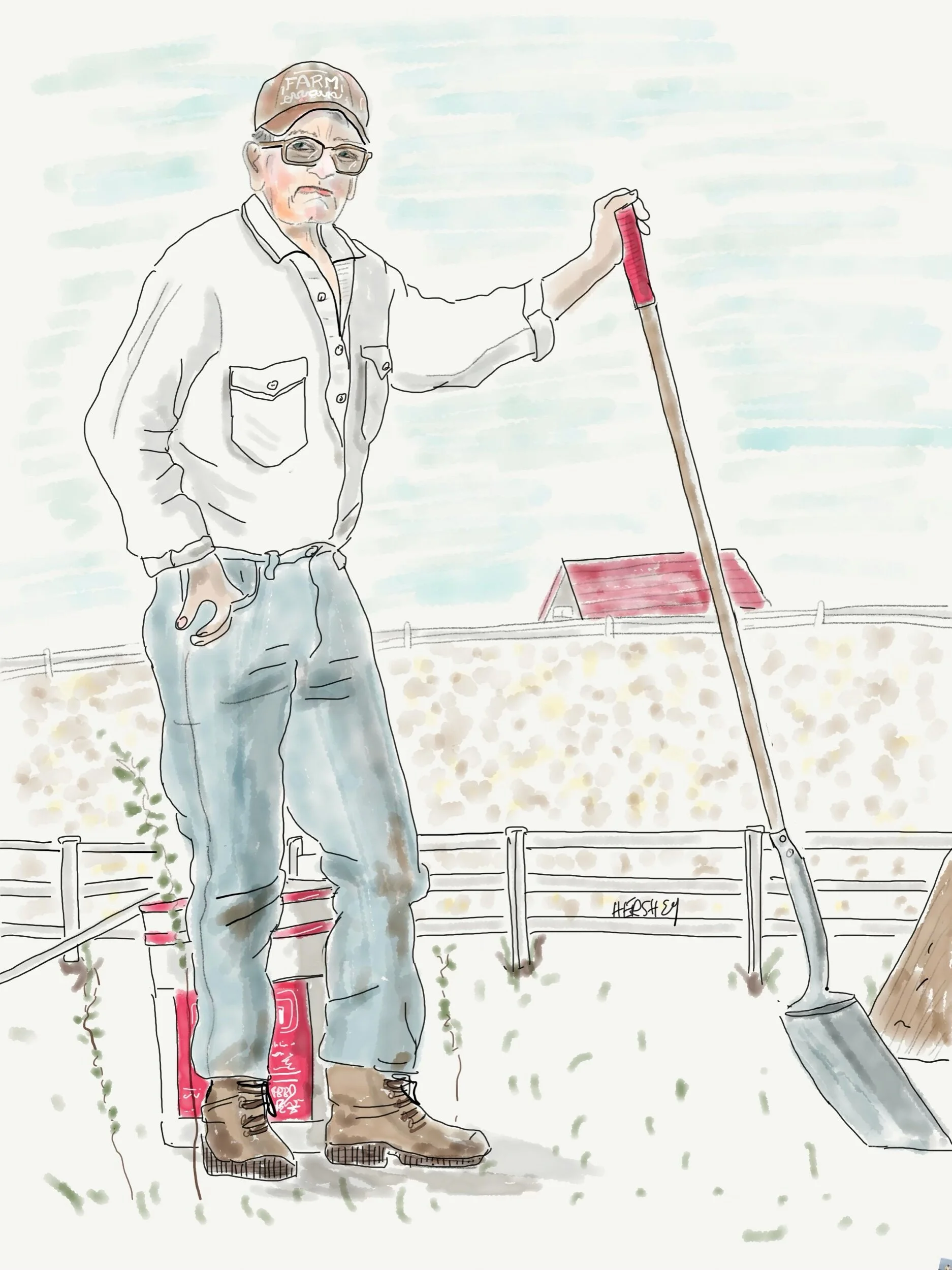 Lucky, a 74 year old ex jockey from Virginia, runs a 16 acre horse boarding farm in North Carolina. He believes everyone can find a job doing something even if they don't  like it, and he doesn’t like the Covid stimulus package. He earned his way up…