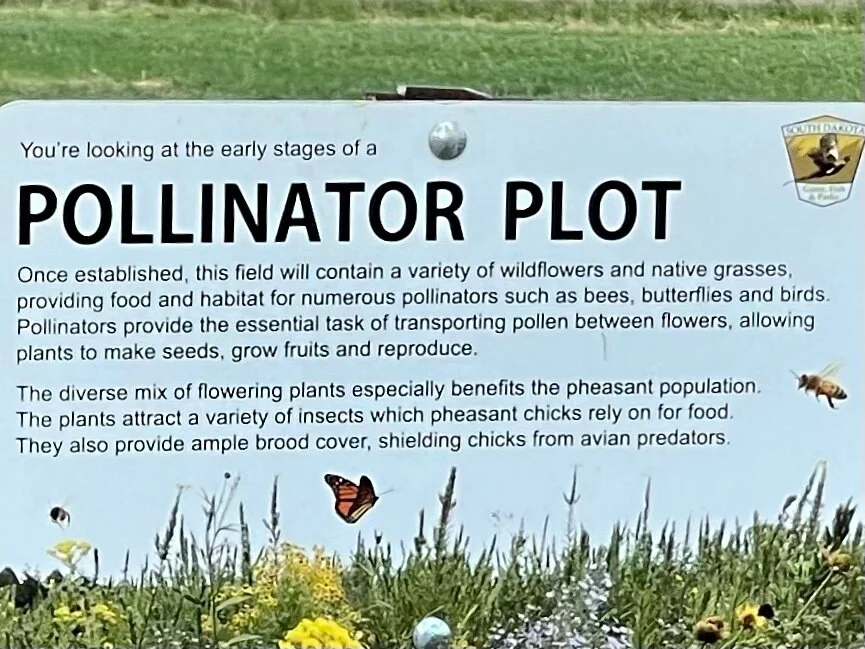 We saw this placard outside of Pierre, SD, at the Oahe Downstream State Recreation Area. Photo by Michael Chase.