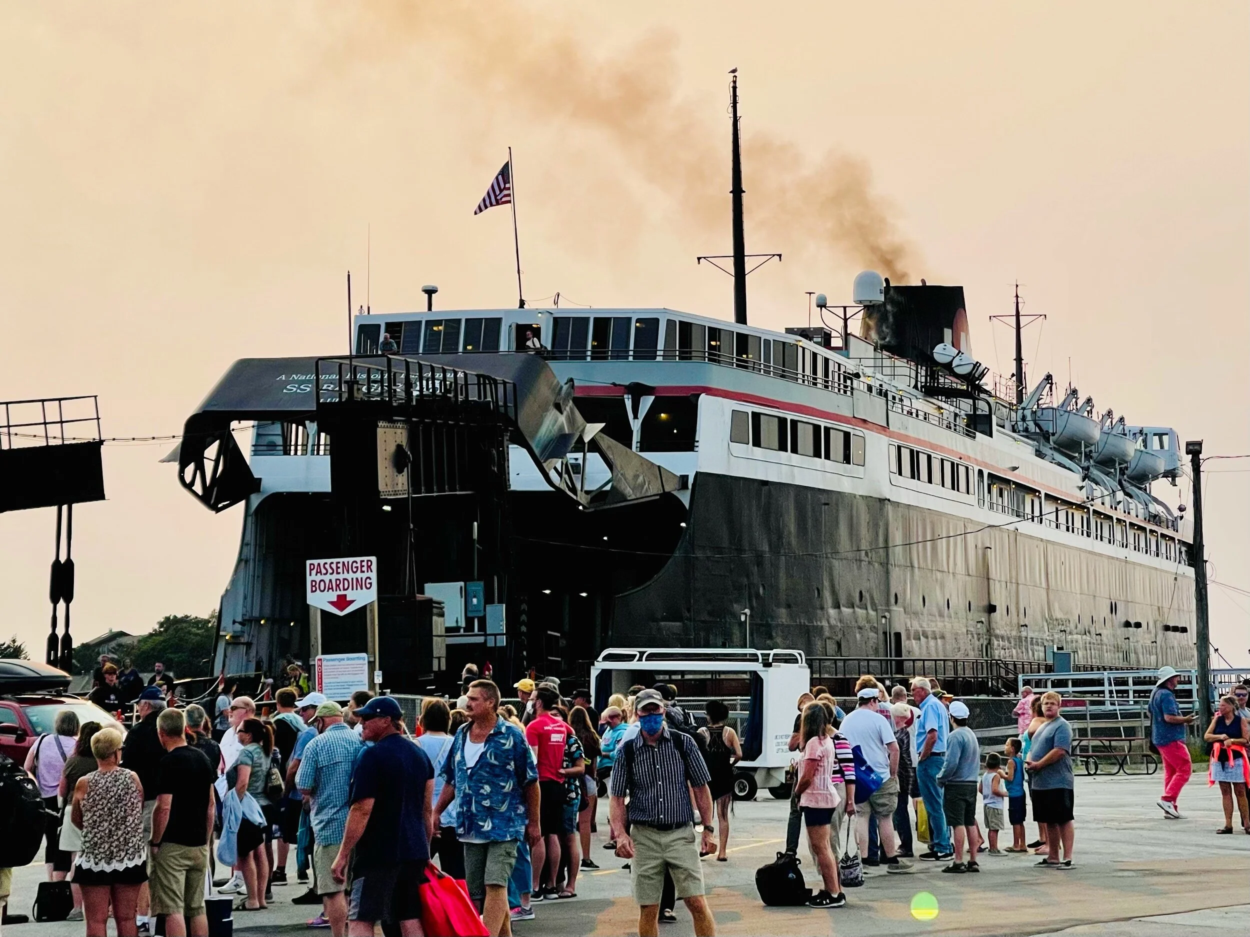 The SS Badger is the last coal-fired passenger vessel operating on the Great Lakes, and was designated a National Historic Landmark on January 20, 2016. The ship came under fire from the EPA and environmental groups in late 2008 because of its daily practice of dumping untreated&nbsp;coal ash from  its boilers directly into the waters of Lake Michigan. Burning 50&nbsp;tons of coal a day produces 3.63 tons of ash. The SS Badger had earlier been the subject of EPA Clean Air action but was granted an exemption under the law due to its historical significance as a coal-fired, steam-powered vessel.&nbsp;Photo by Michael Chase. Follow him on Instagram at mjohnsonchase.