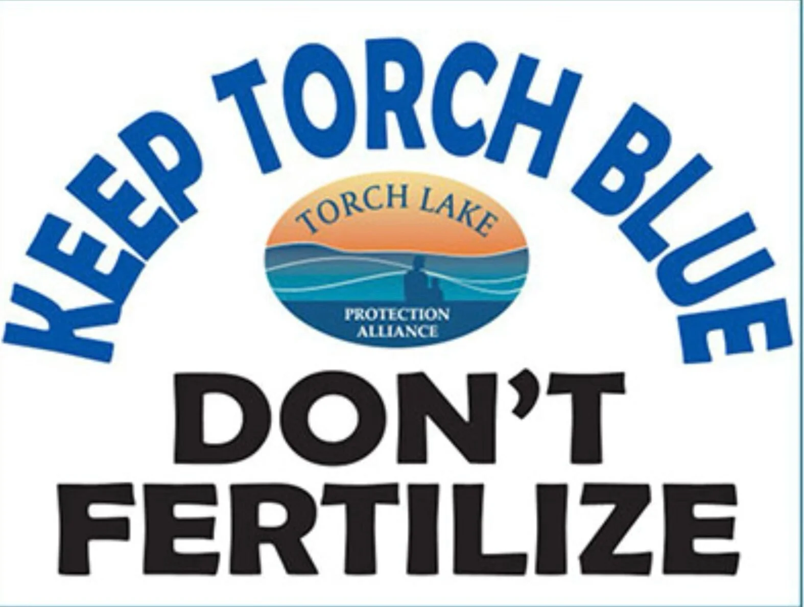 We saw these signs all over lawns on Torch Lake between Traverse City and Charlevoix, MI. Clearly, homeowners on the lake are realizing that fertilizers of any type (organic or conventional) result in phosphorus and nitrogen runoff, which feeds toxic algae and, with the help of warmer temperatures, results in uncontrollable blooms on the lake. It’s gratifying to see homeowners come together in an attempt to make smart choices. Photo by Jennifer Hershey. Follow her on Instagram at deeofo.