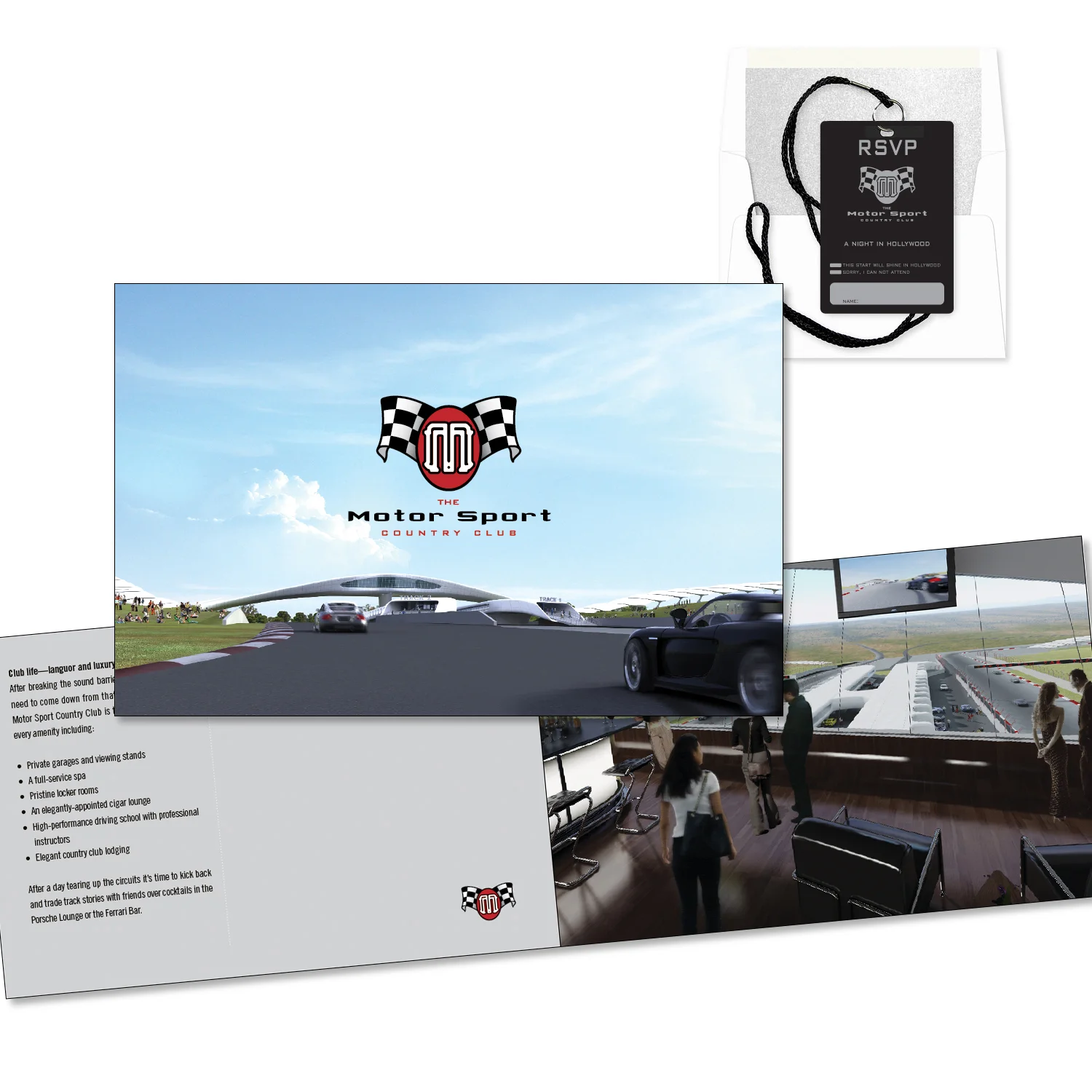 Teaser Brochure & Event Badge