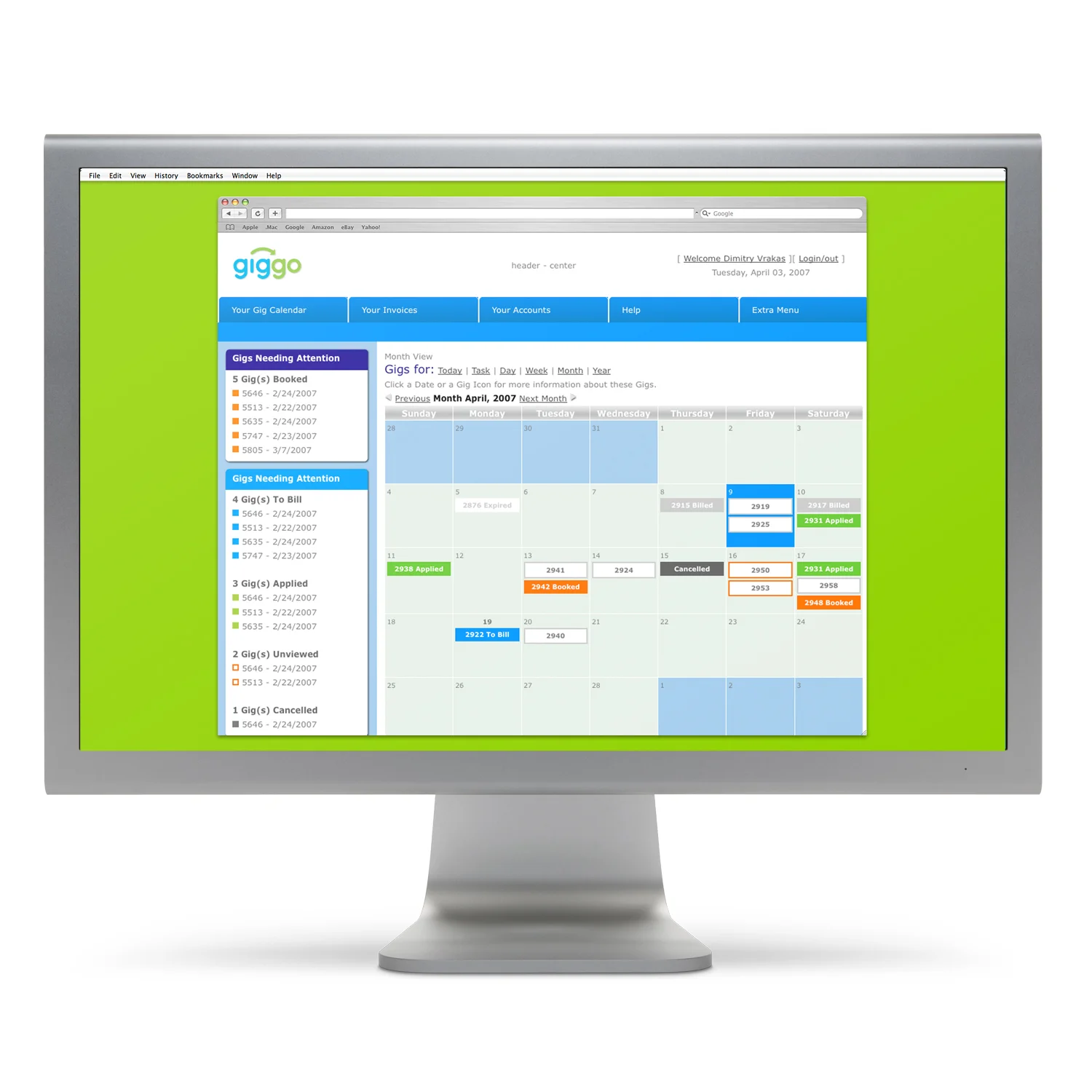 Food Service Professional Side Design