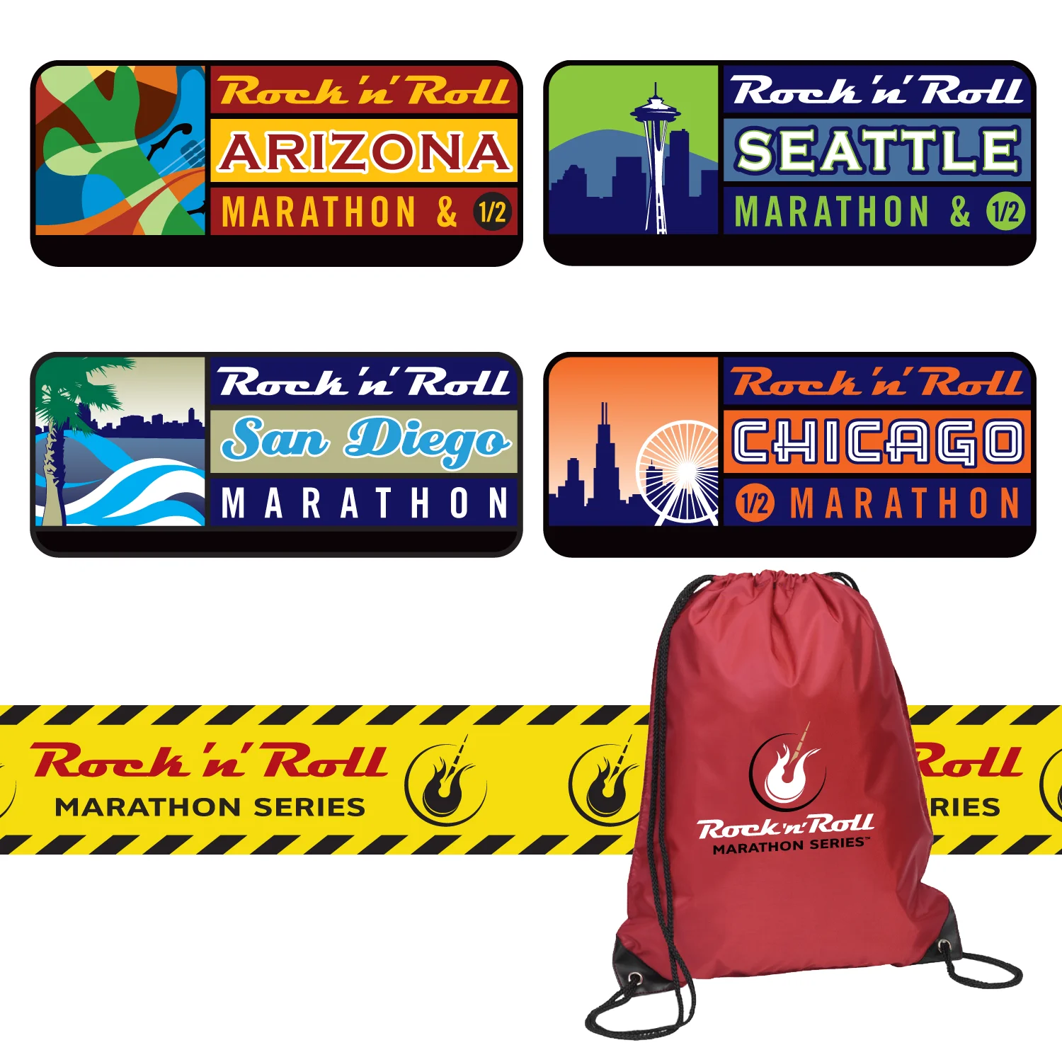 Event Marks, Finish Line Tape & Gear Sack
