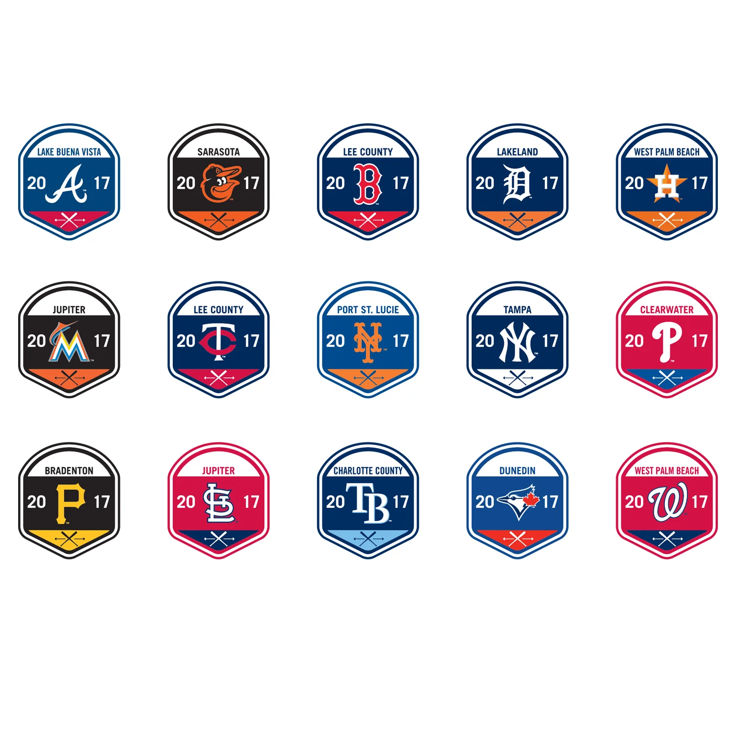 GRAPEFRUIT LEAGUE CITY TAGS